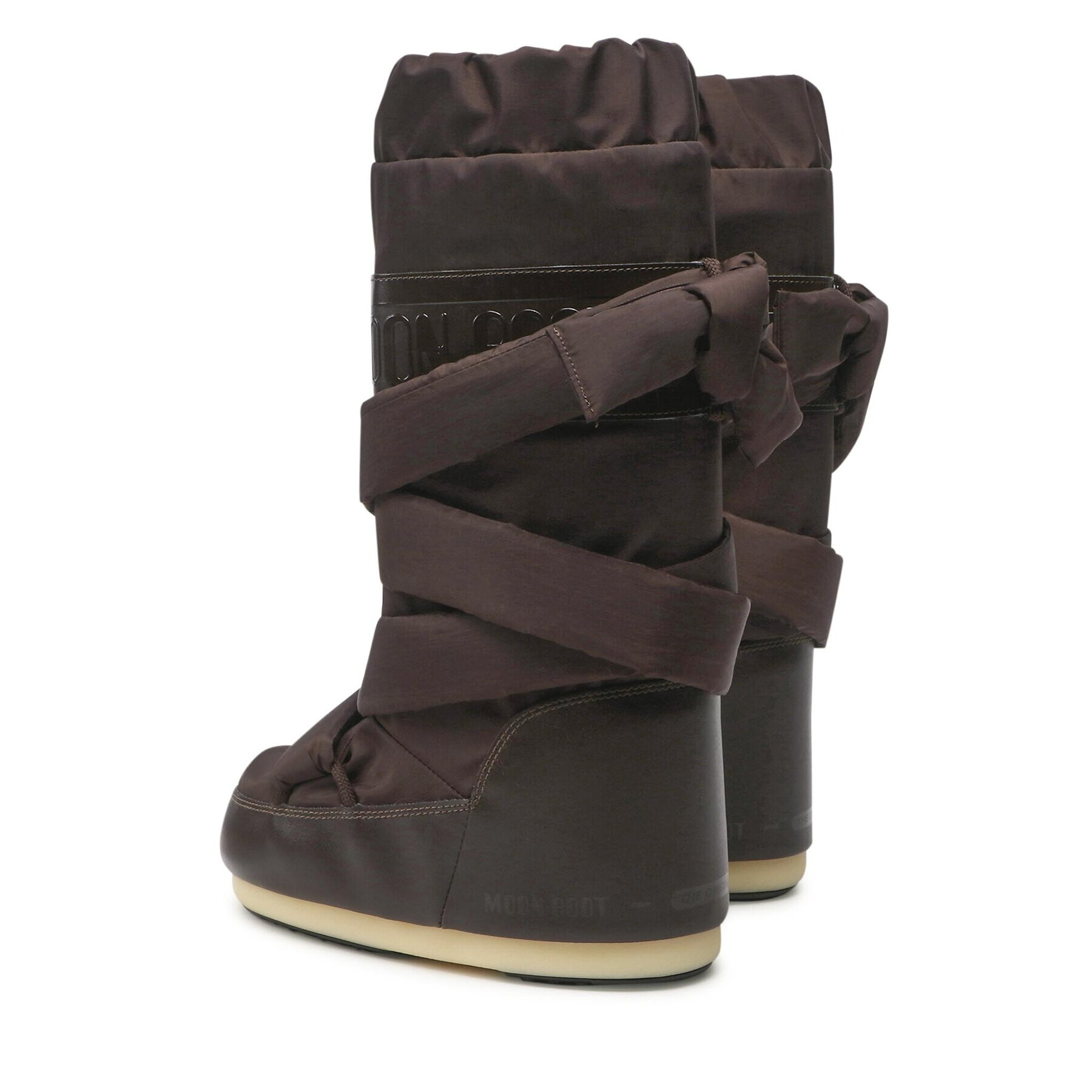 Moon Boot Апрески Icon Mega Lace 14028000002 Кафяв - Pepit.bg