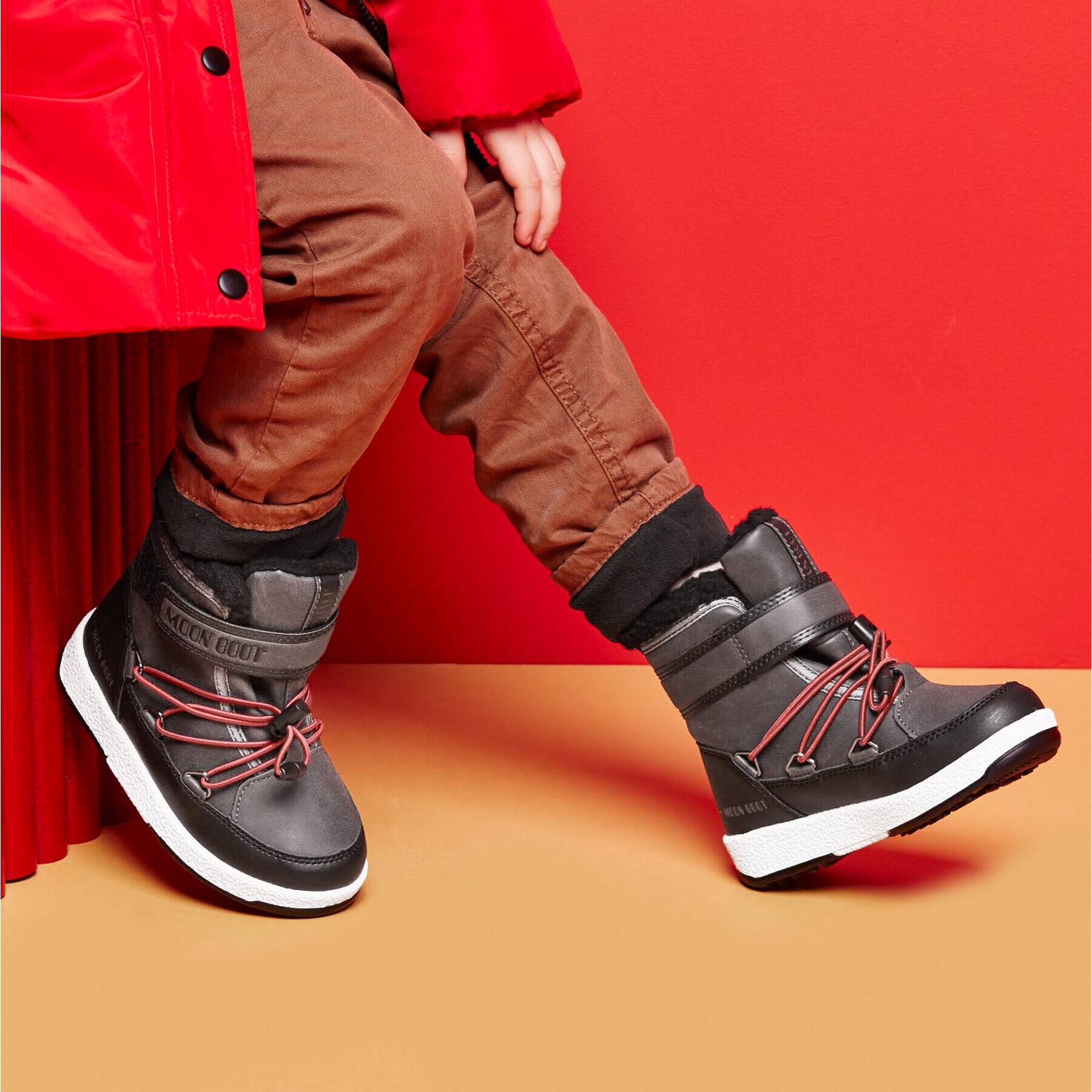 Moon Boot Апрески Jr Boy Boot Wp 34051600002 Сив - Pepit.bg