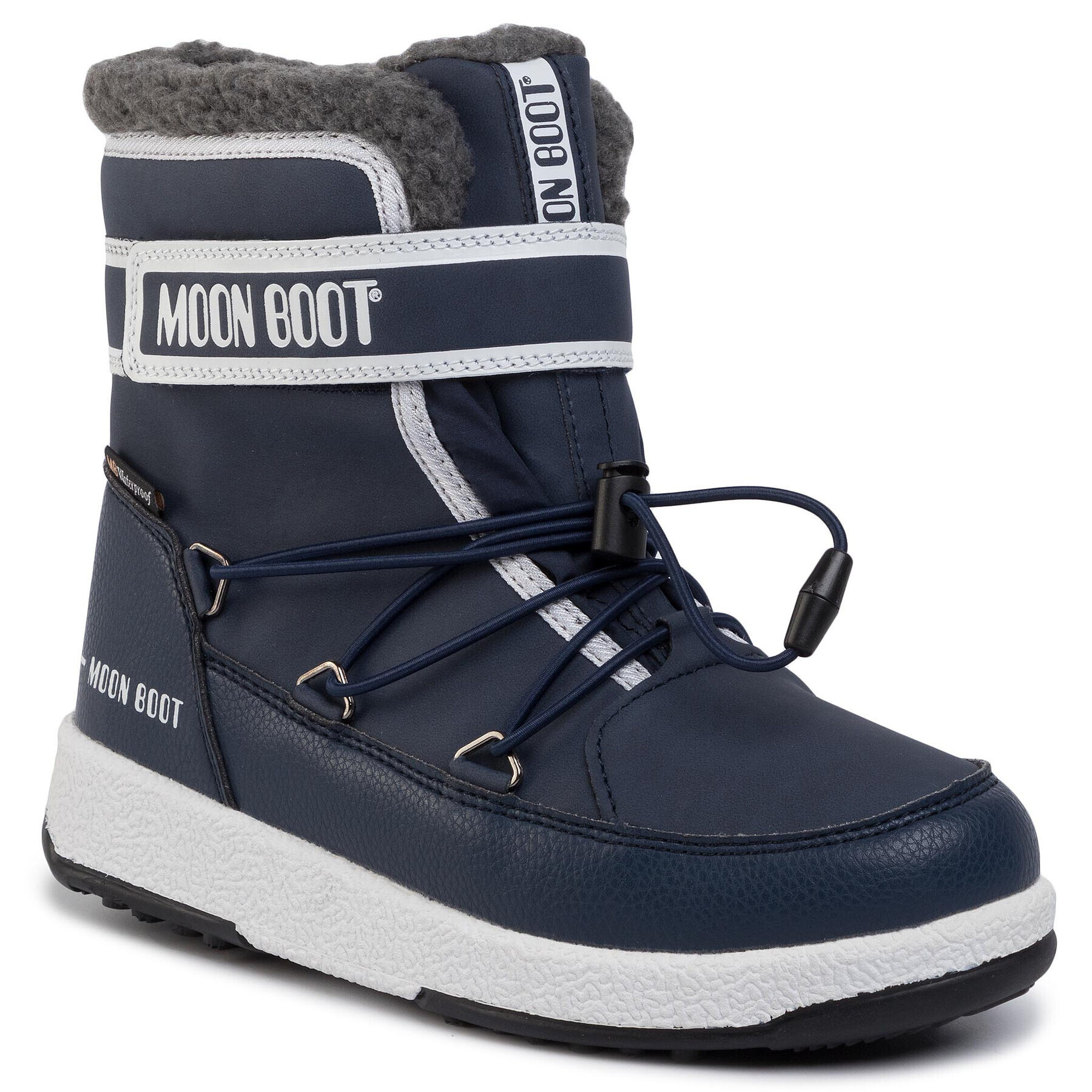 Moon Boot Апрески Jr Boy Boot Wp 34051600003 D Тъмносин - Pepit.bg