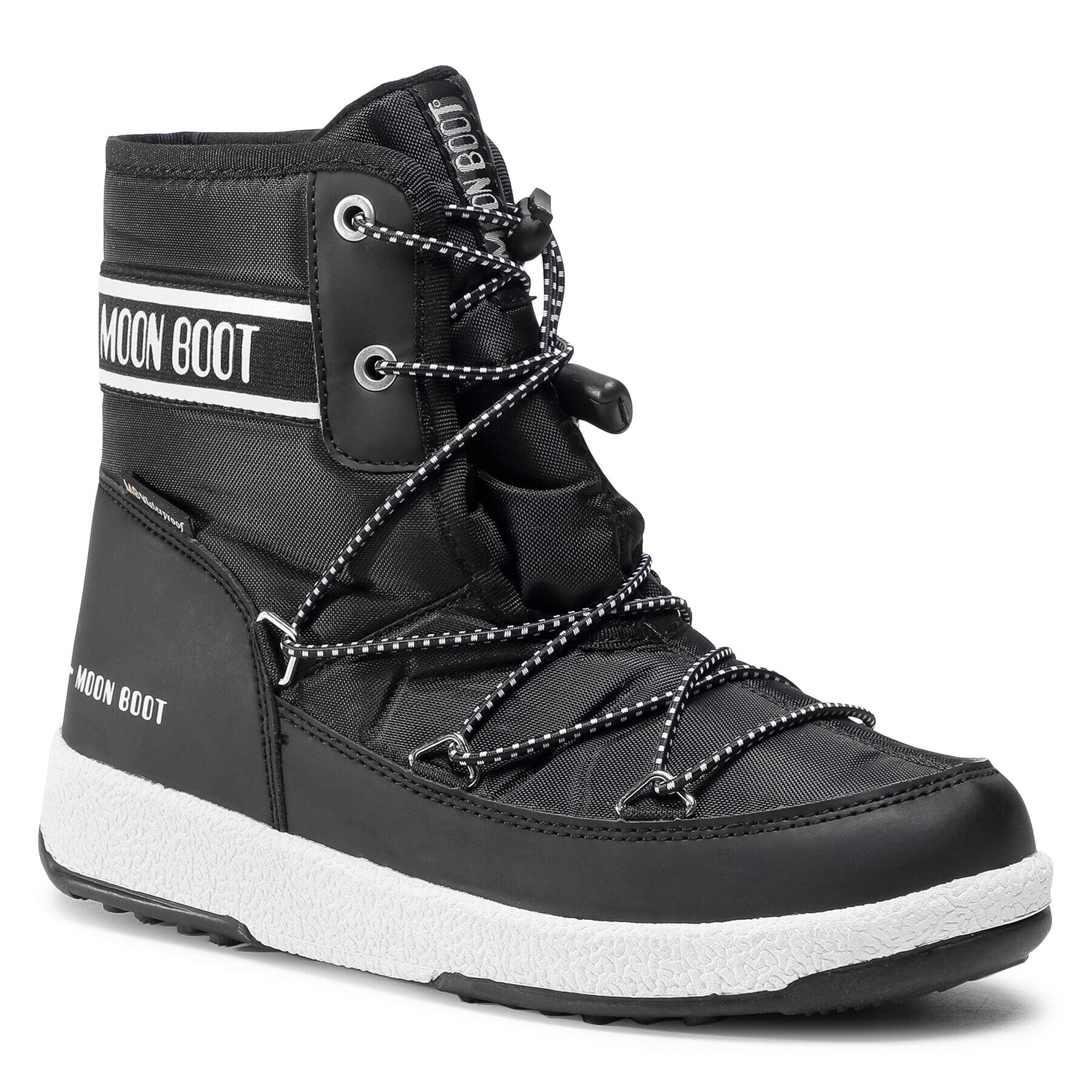 Moon Boot Апрески Jr Boy Mid Wp 2 34052500001 Черен - Pepit.bg