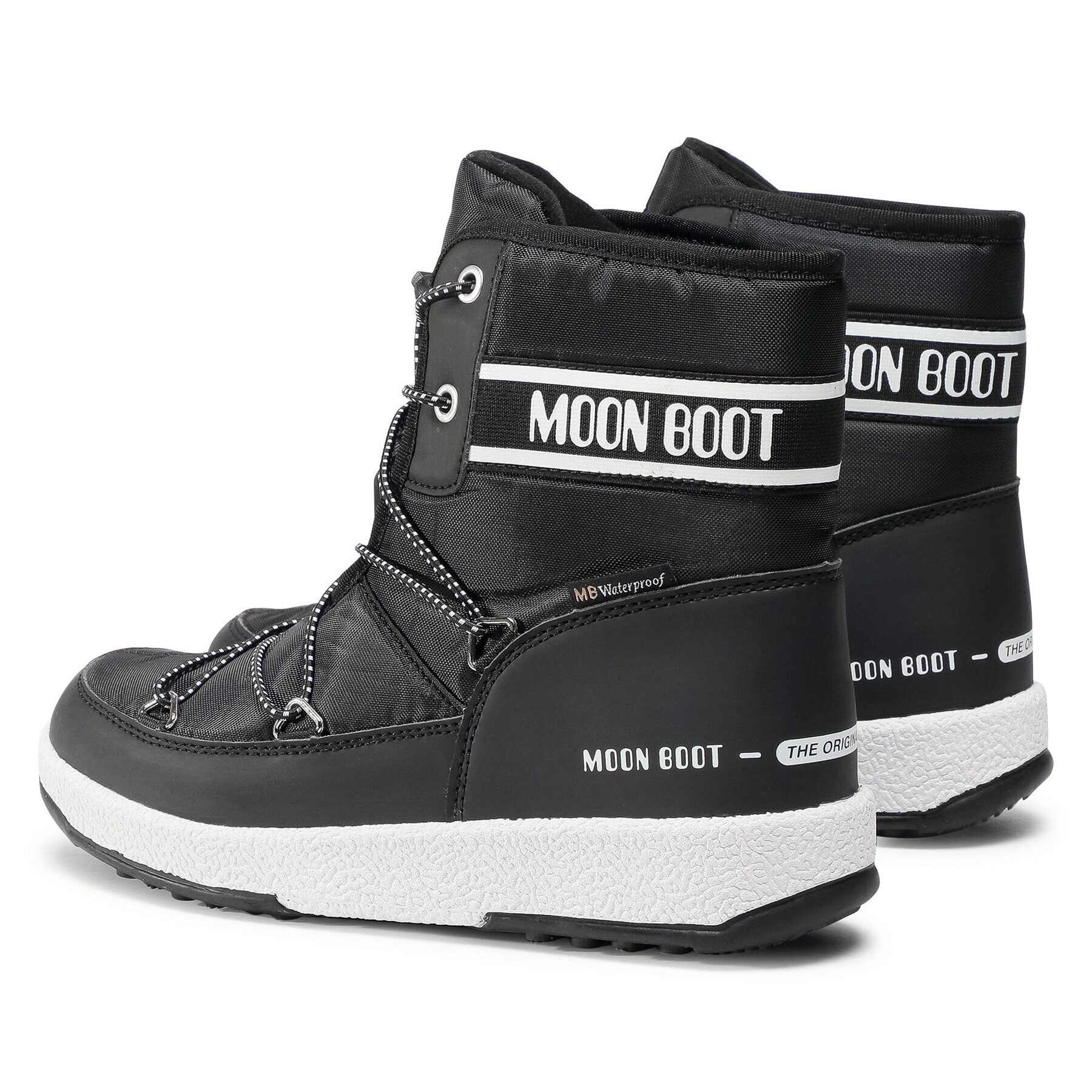 Moon Boot Апрески Jr Boy Mid Wp 2 34052500001 Черен - Pepit.bg