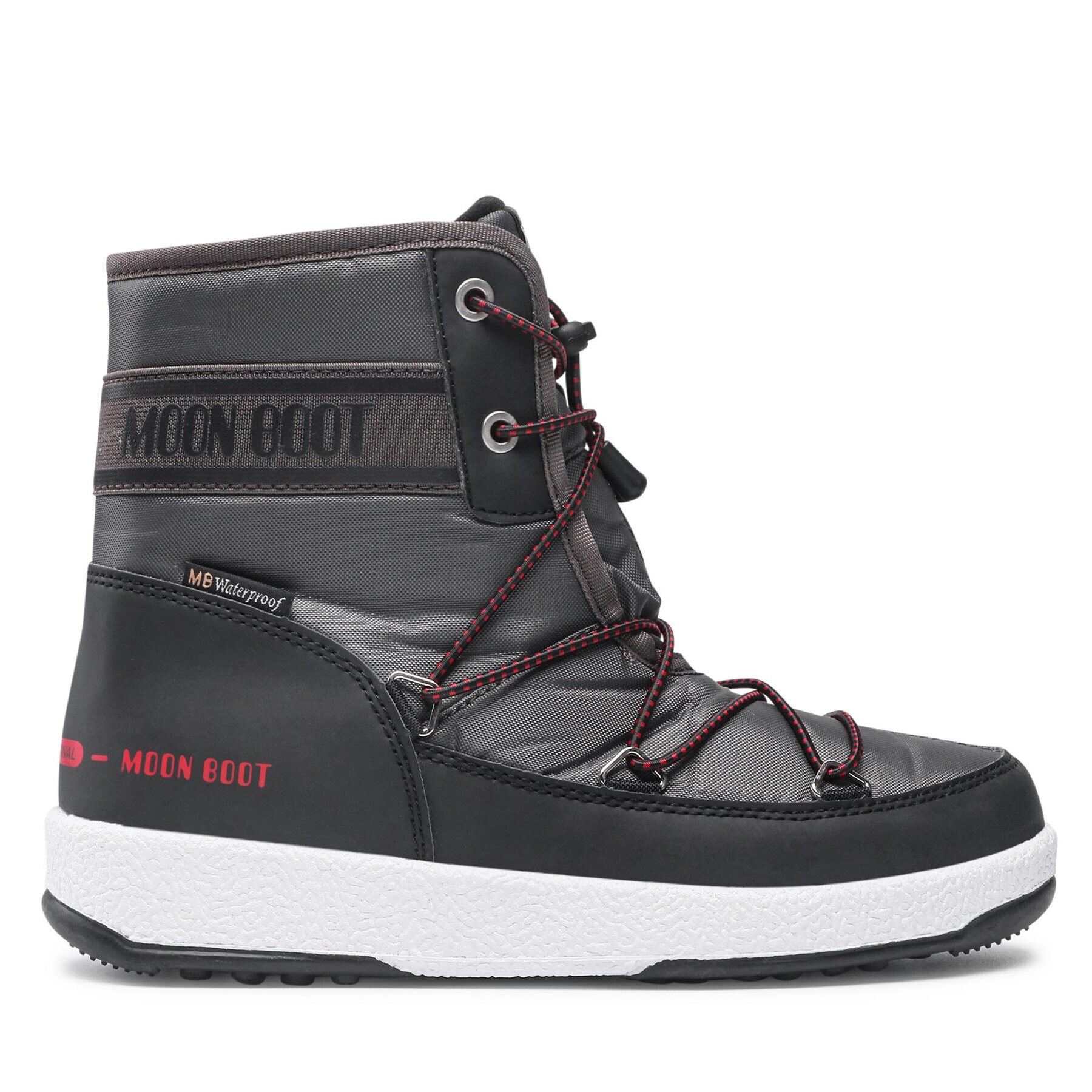 Moon Boot Апрески Jr Boy Mid Wp 2 34052500002 S Сив - Pepit.bg