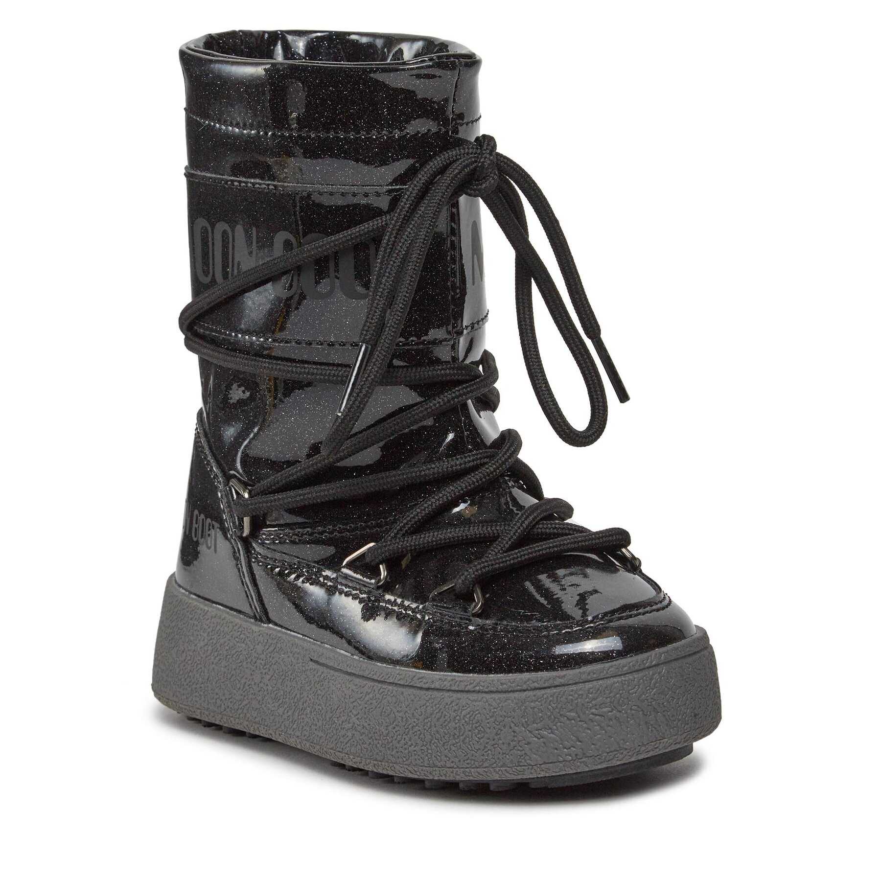Moon Boot Апрески Jtrack Tube Glitter 34301000004 Черен - Pepit.bg