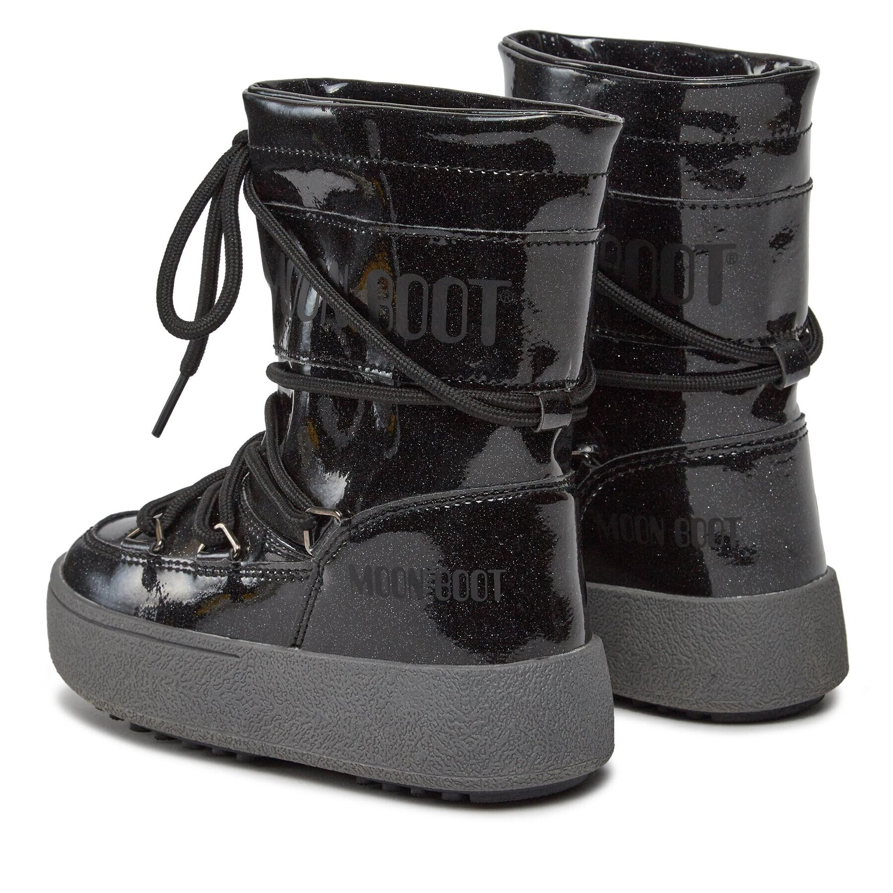 Moon Boot Апрески Jtrack Tube Glitter 34301000004 Черен - Pepit.bg