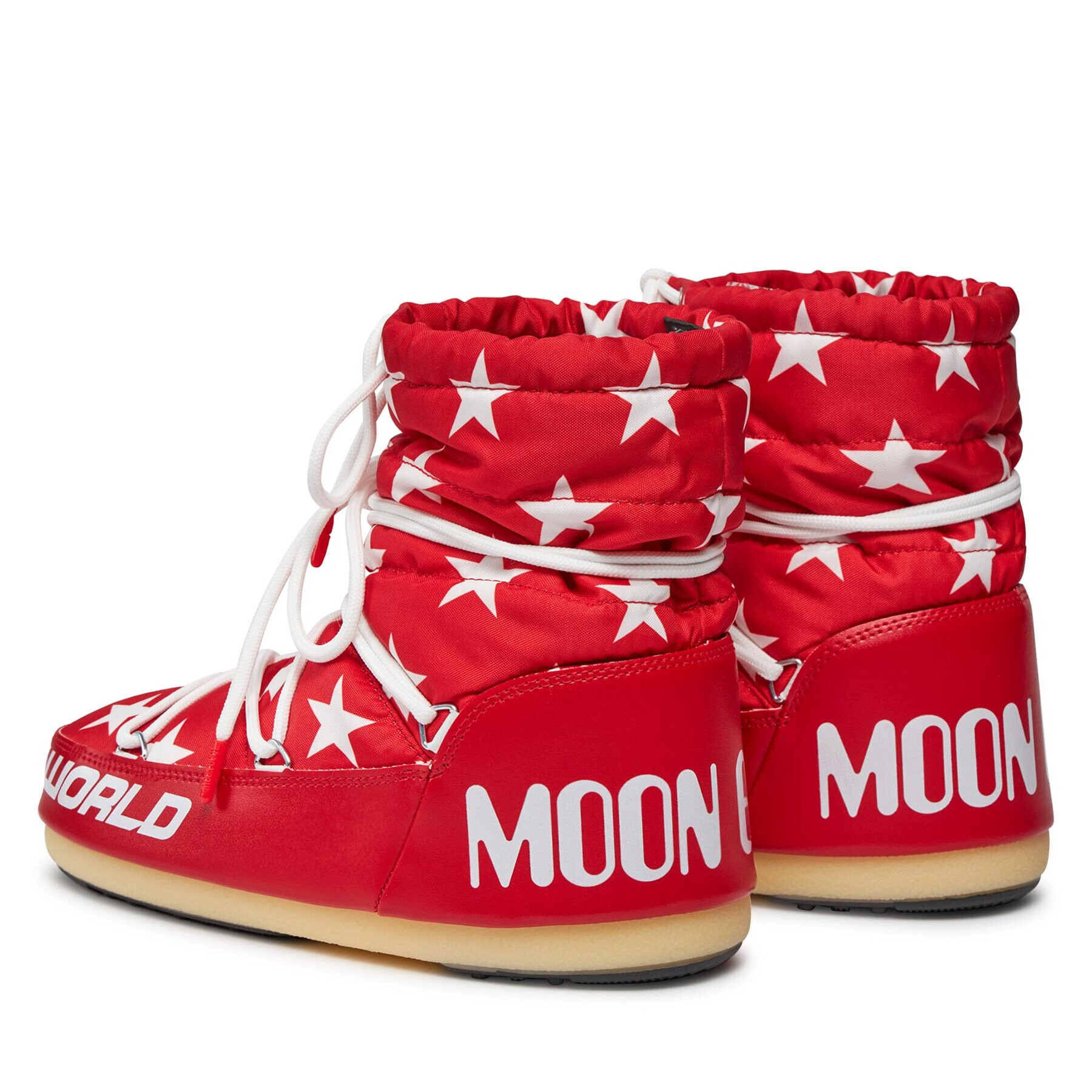 Moon Boot Апрески Light Low Stars 14601700002 Червен - Pepit.bg