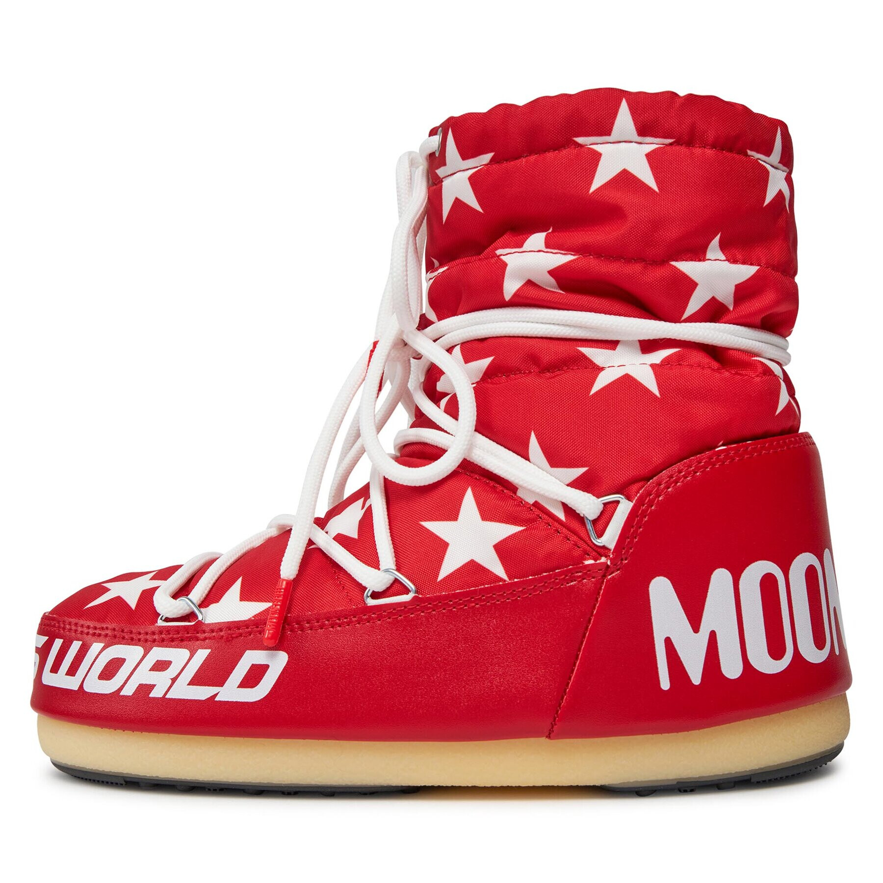 Moon Boot Апрески Light Low Stars 14601700002 Червен - Pepit.bg