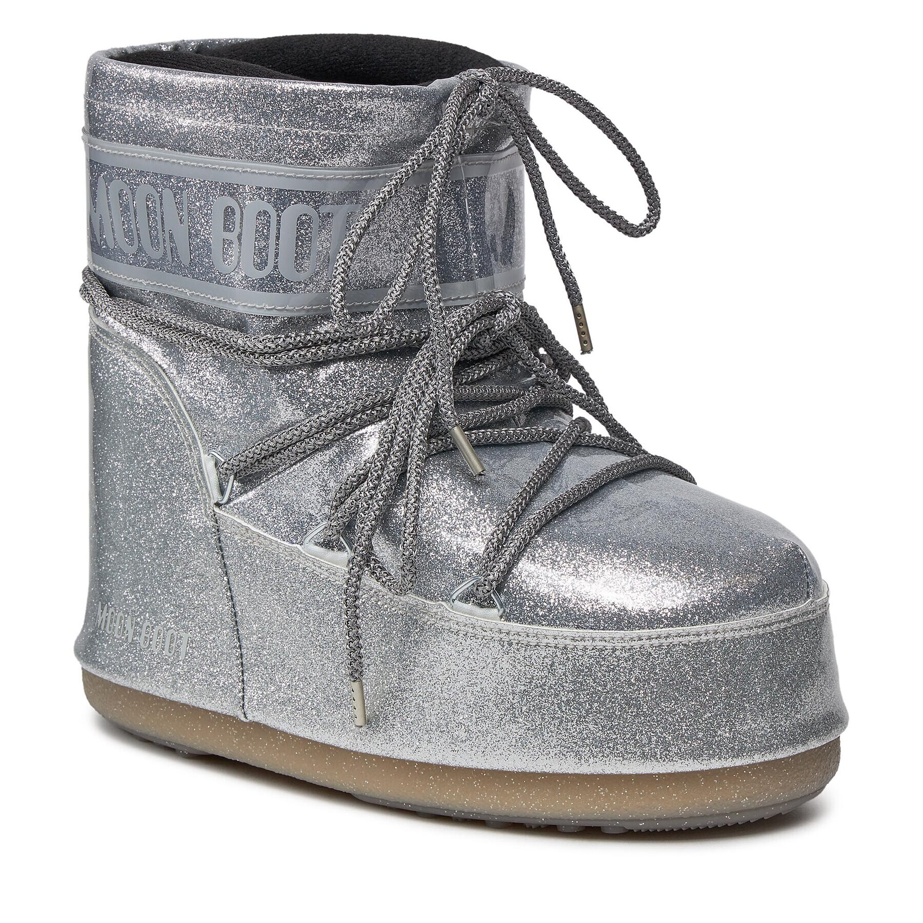 Moon Boot Апрески Low Glitter 14094400002 Сребрист - Pepit.bg