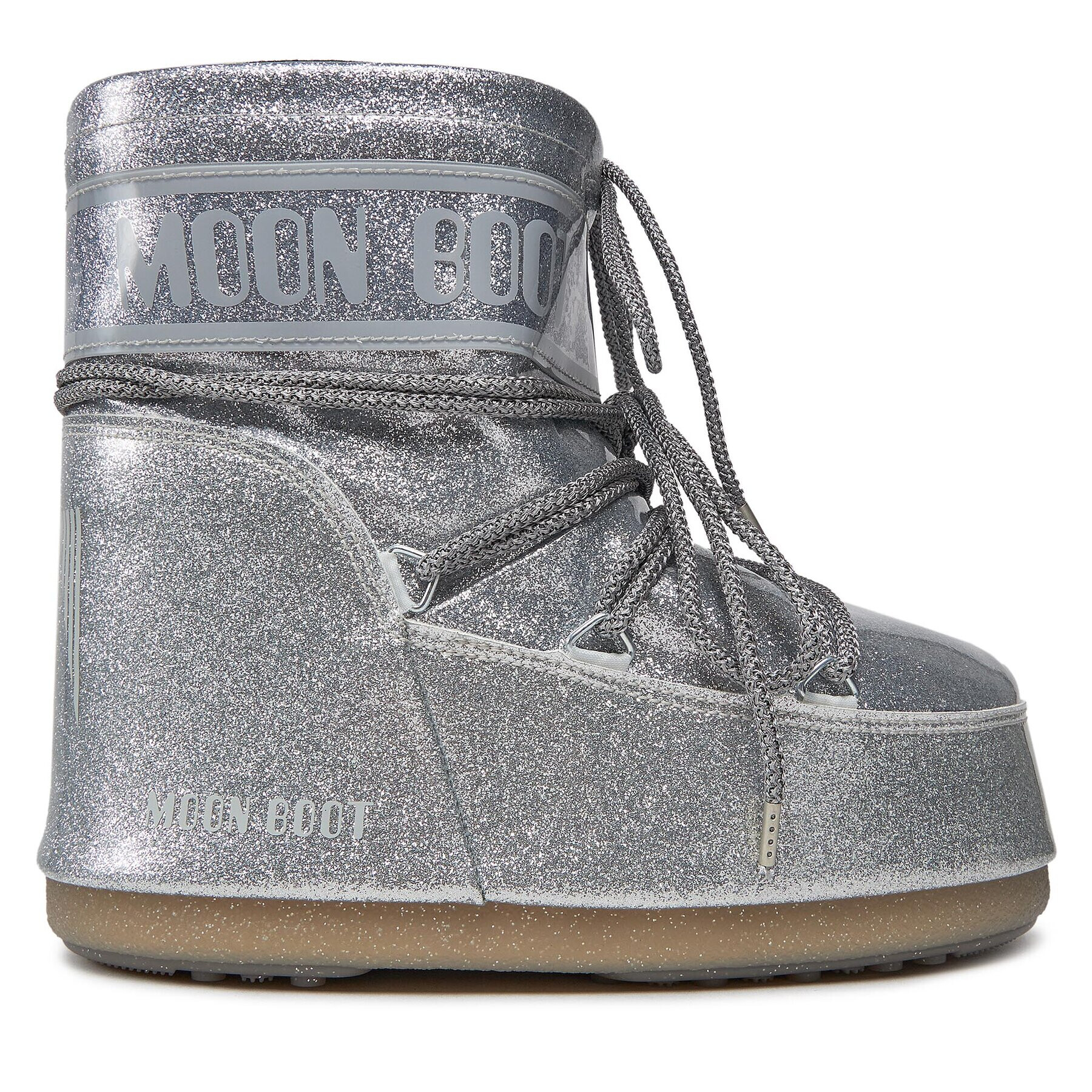 Moon Boot Апрески Low Glitter 14094400002 Сребрист - Pepit.bg