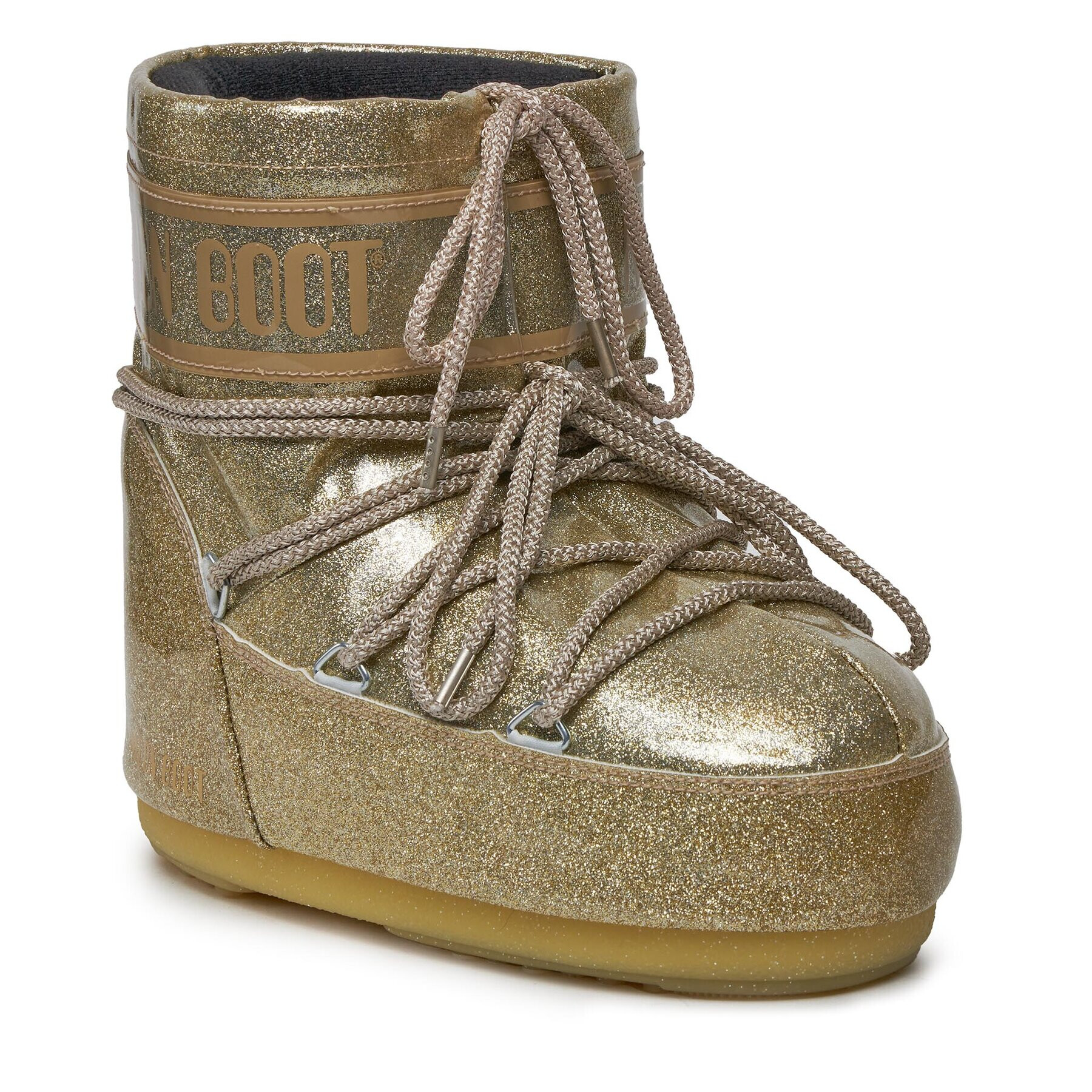 Moon Boot Апрески Low Glitter 14094400004 Златист - Pepit.bg