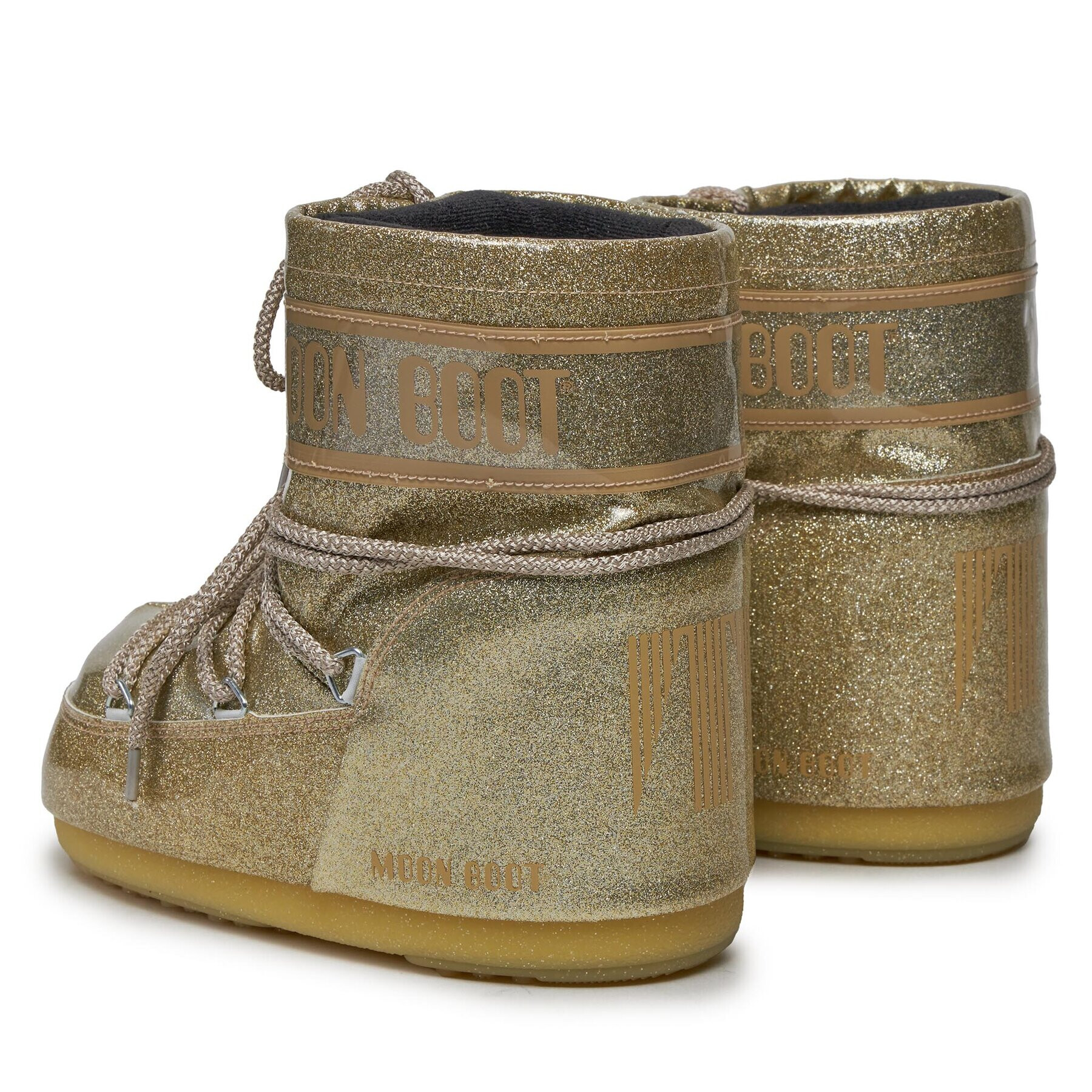 Moon Boot Апрески Low Glitter 14094400004 Златист - Pepit.bg