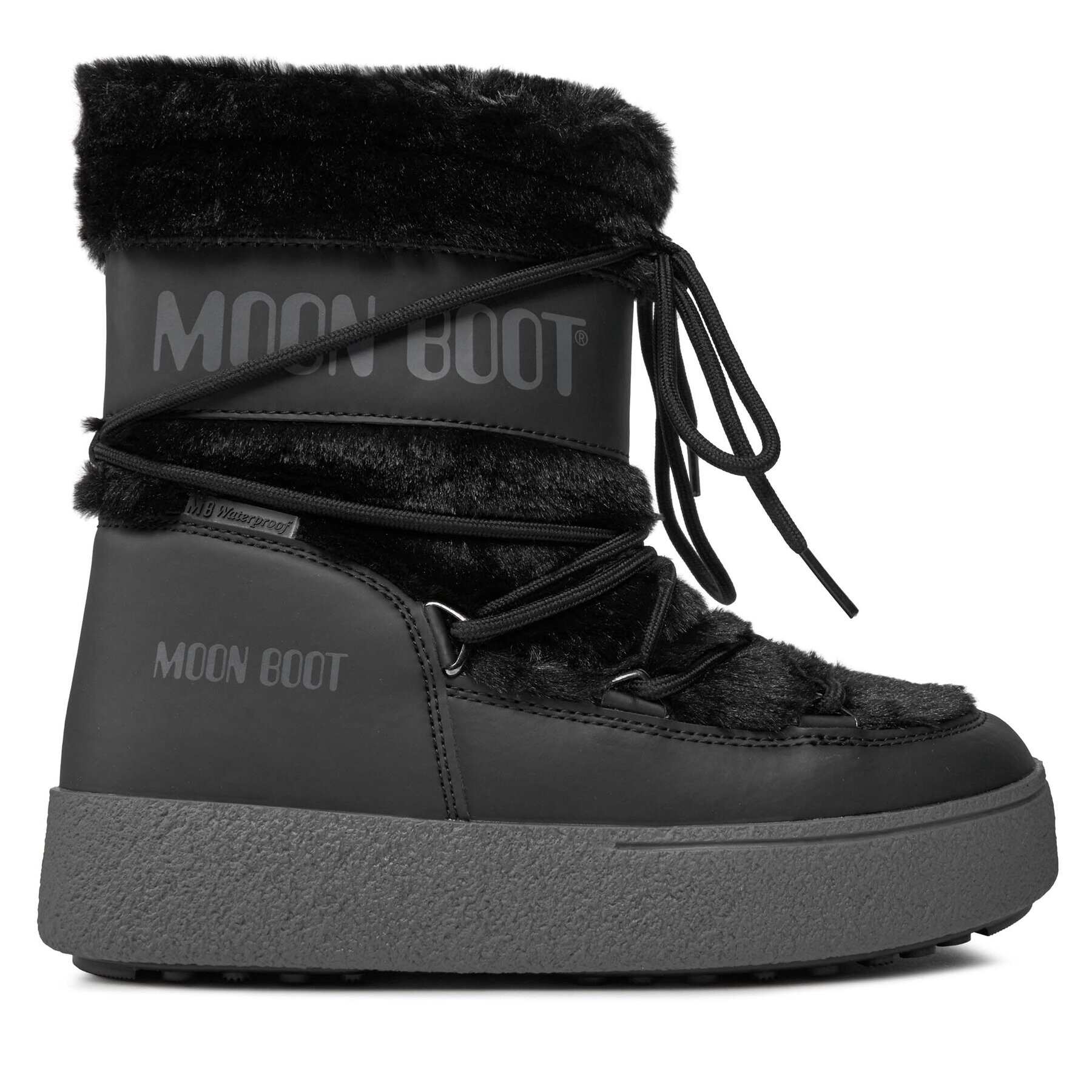 Moon Boot Апрески Ltrack Faux Fur Wp 24501300001 Черен - Pepit.bg