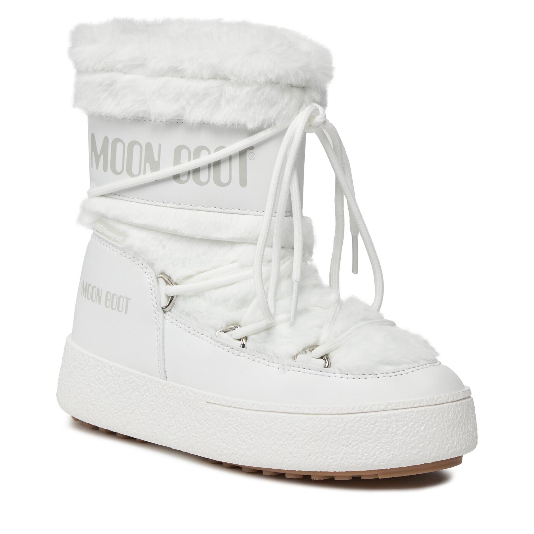 Moon Boot Апрески Ltrack Faux Fur Wp 24501300002 Бял - Pepit.bg