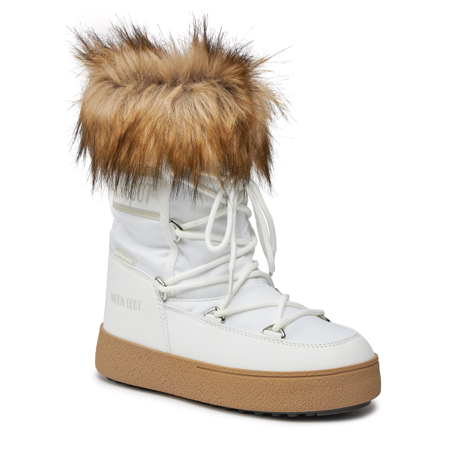 Moon Boot Апрески Ltrack Monaco Low Wp 24500600002 Бял - Pepit.bg
