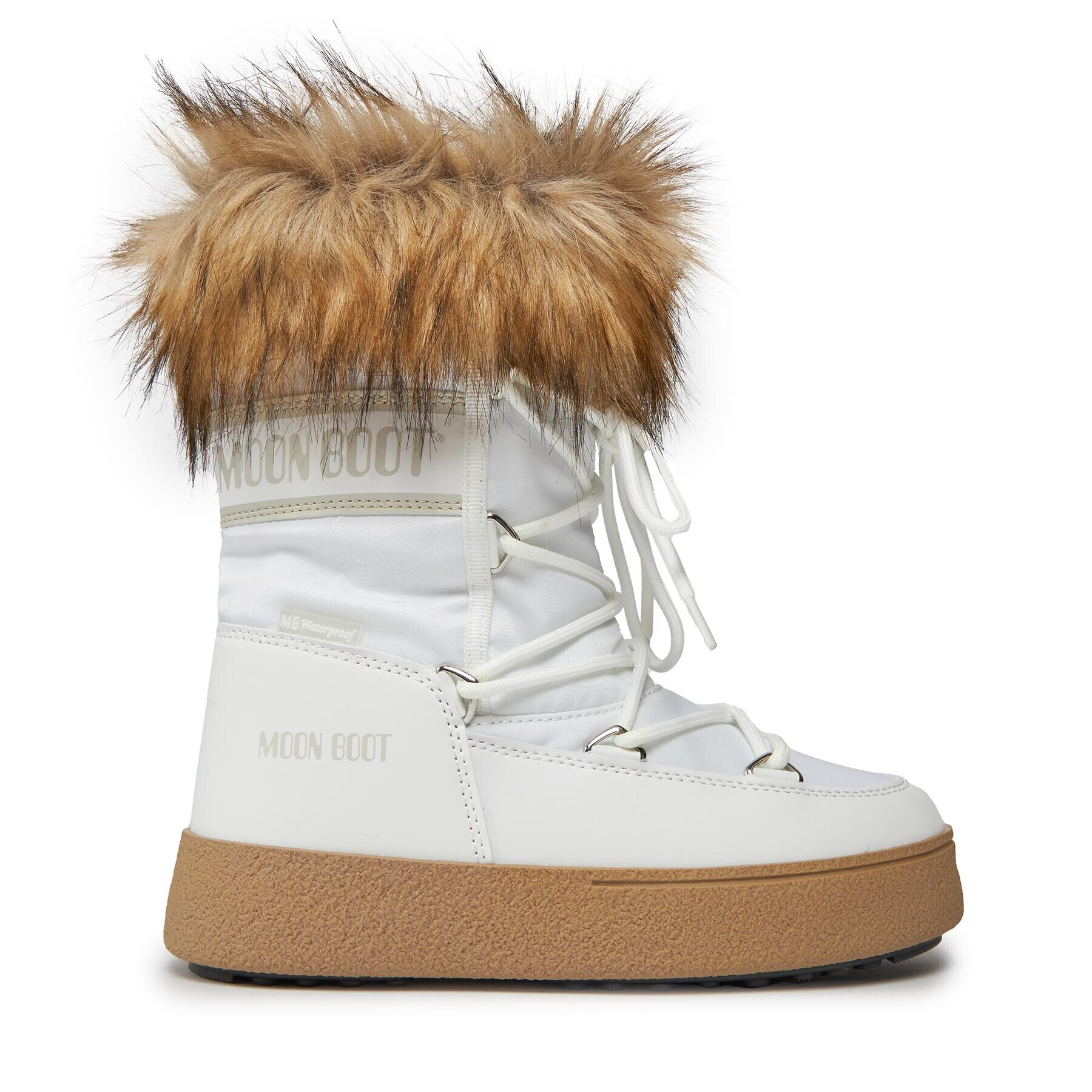 Moon Boot Апрески Ltrack Monaco Low Wp 24500600002 Бял - Pepit.bg
