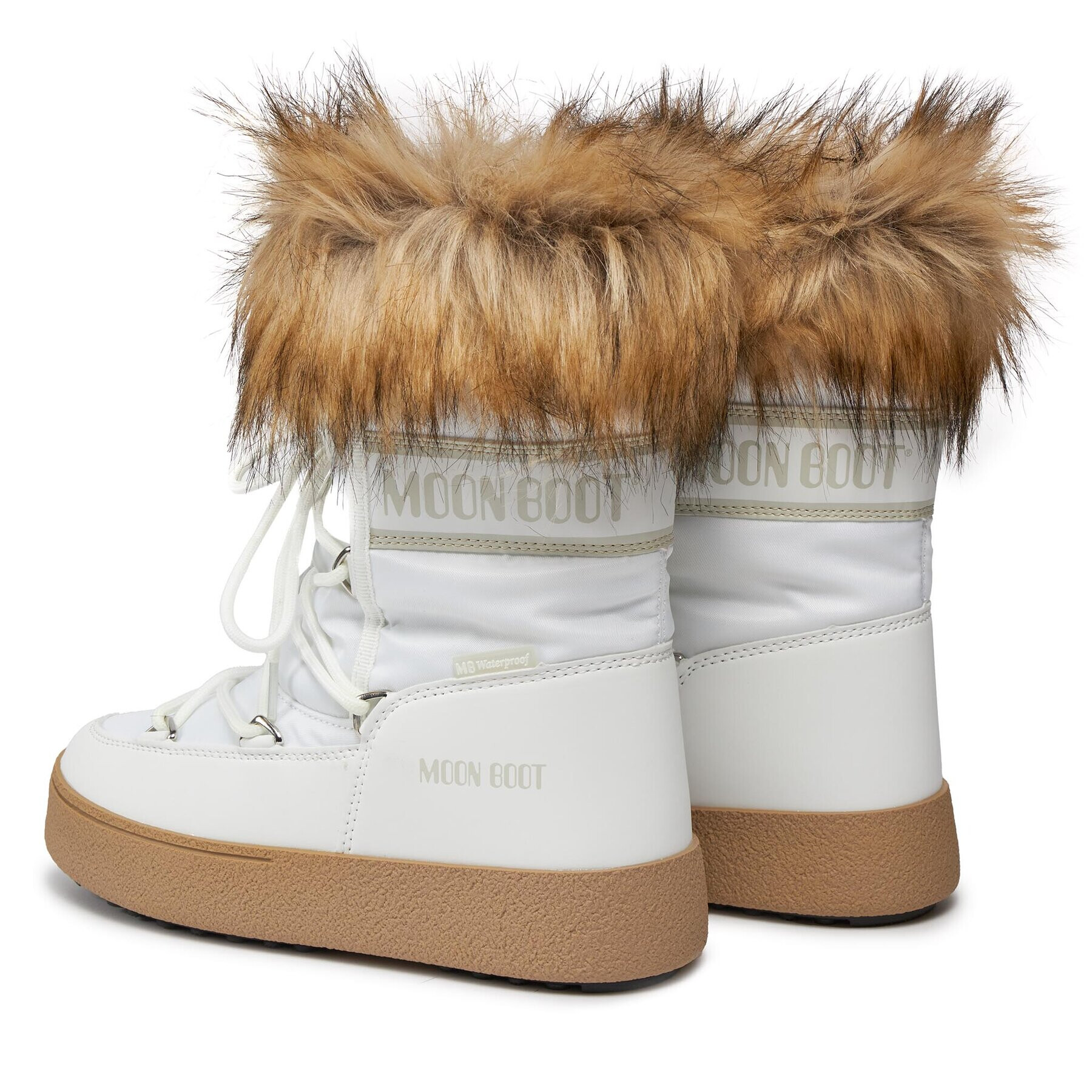 Moon Boot Апрески Ltrack Monaco Low Wp 24500600002 Бял - Pepit.bg