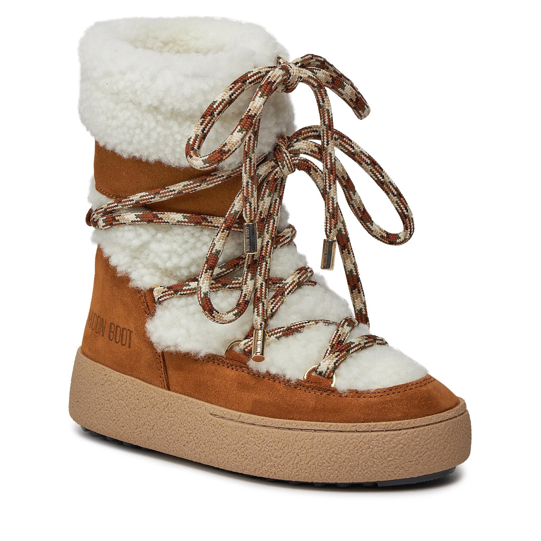 Moon Boot Апрески Ltrack Shearling 24500500001 Кафяв - Pepit.bg