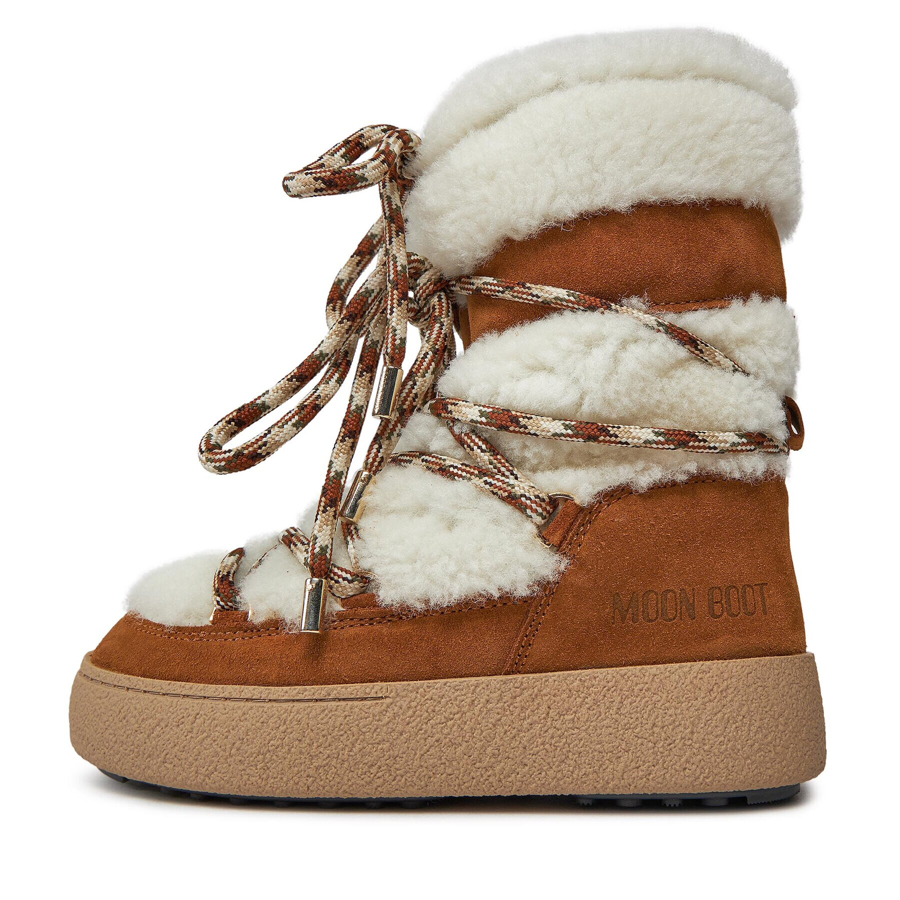 Moon Boot Апрески Ltrack Shearling 24500500001 Кафяв - Pepit.bg