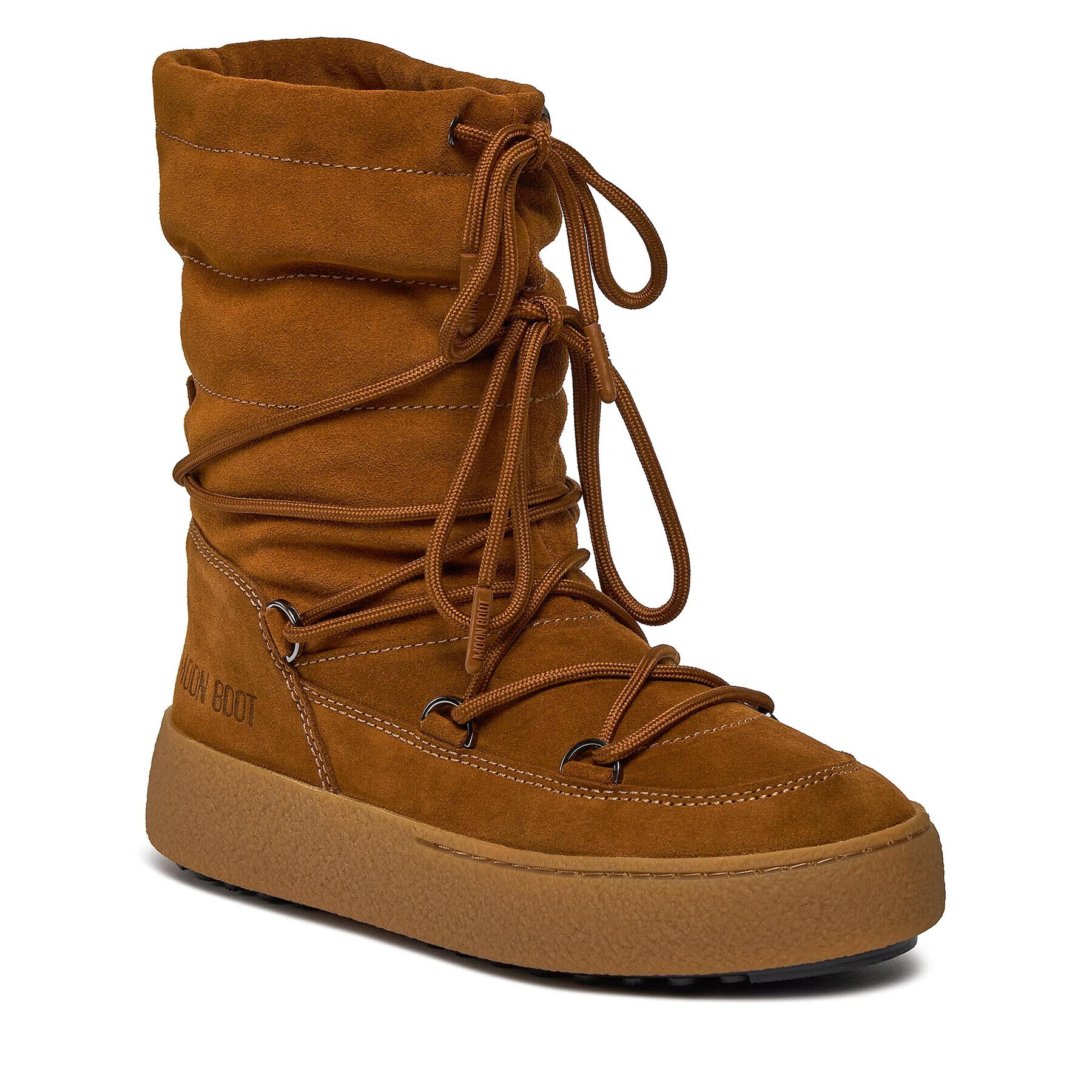 Moon Boot Апрески Ltrack Suede 24501100001 Кафяв - Pepit.bg