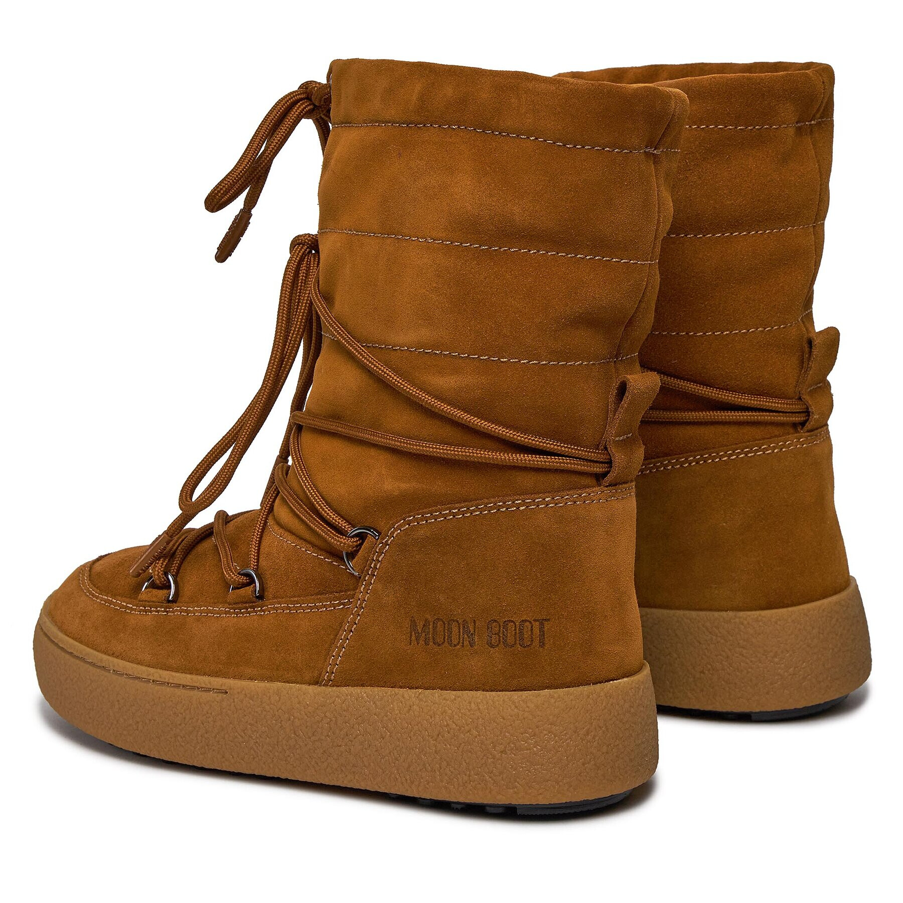 Moon Boot Апрески Ltrack Suede 24501100001 Кафяв - Pepit.bg