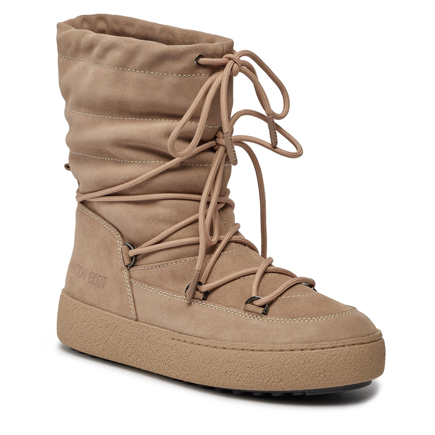 Moon Boot Апрески Ltrack Suede 24501100002 Бежов - Pepit.bg