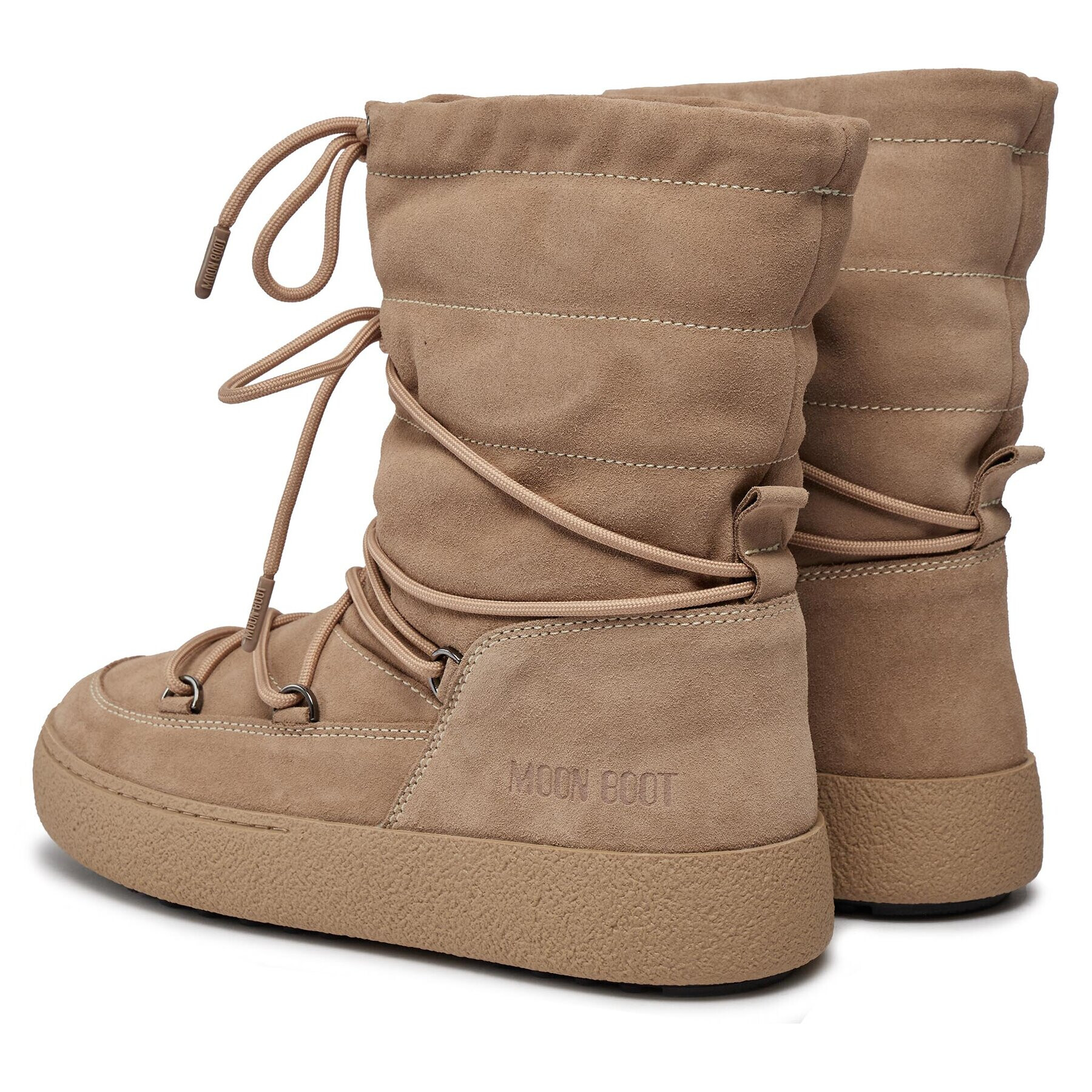 Moon Boot Апрески Ltrack Suede 24501100002 Бежов - Pepit.bg