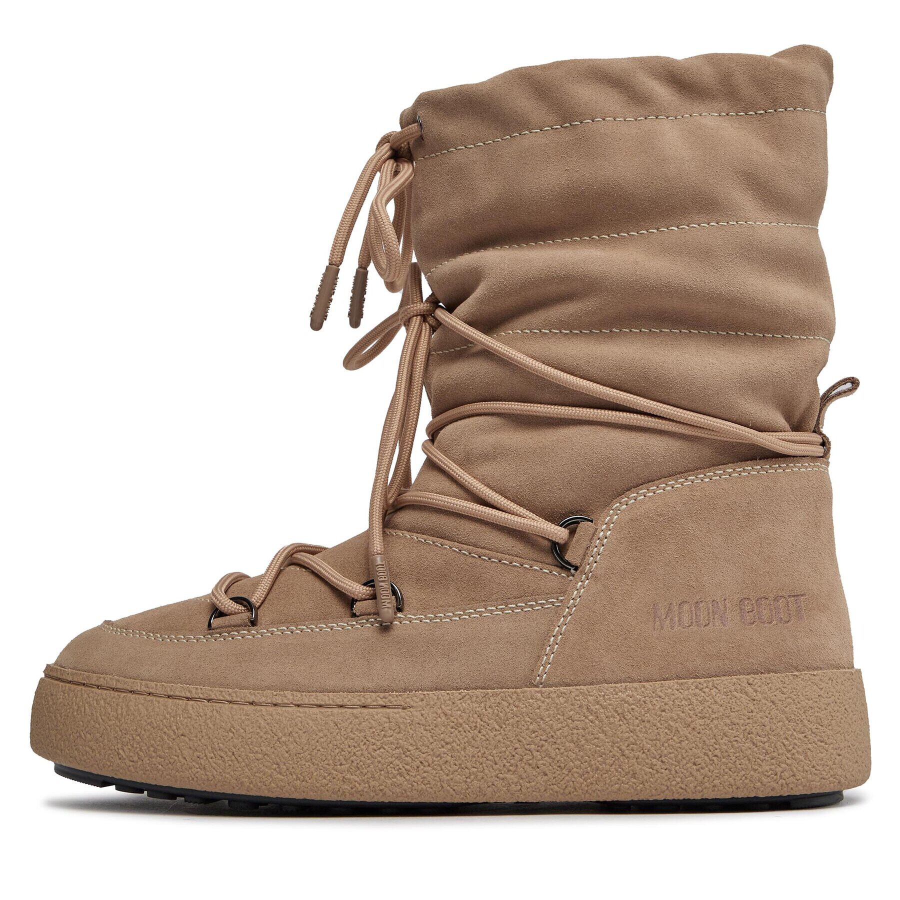 Moon Boot Апрески Ltrack Suede 24501100002 Бежов - Pepit.bg