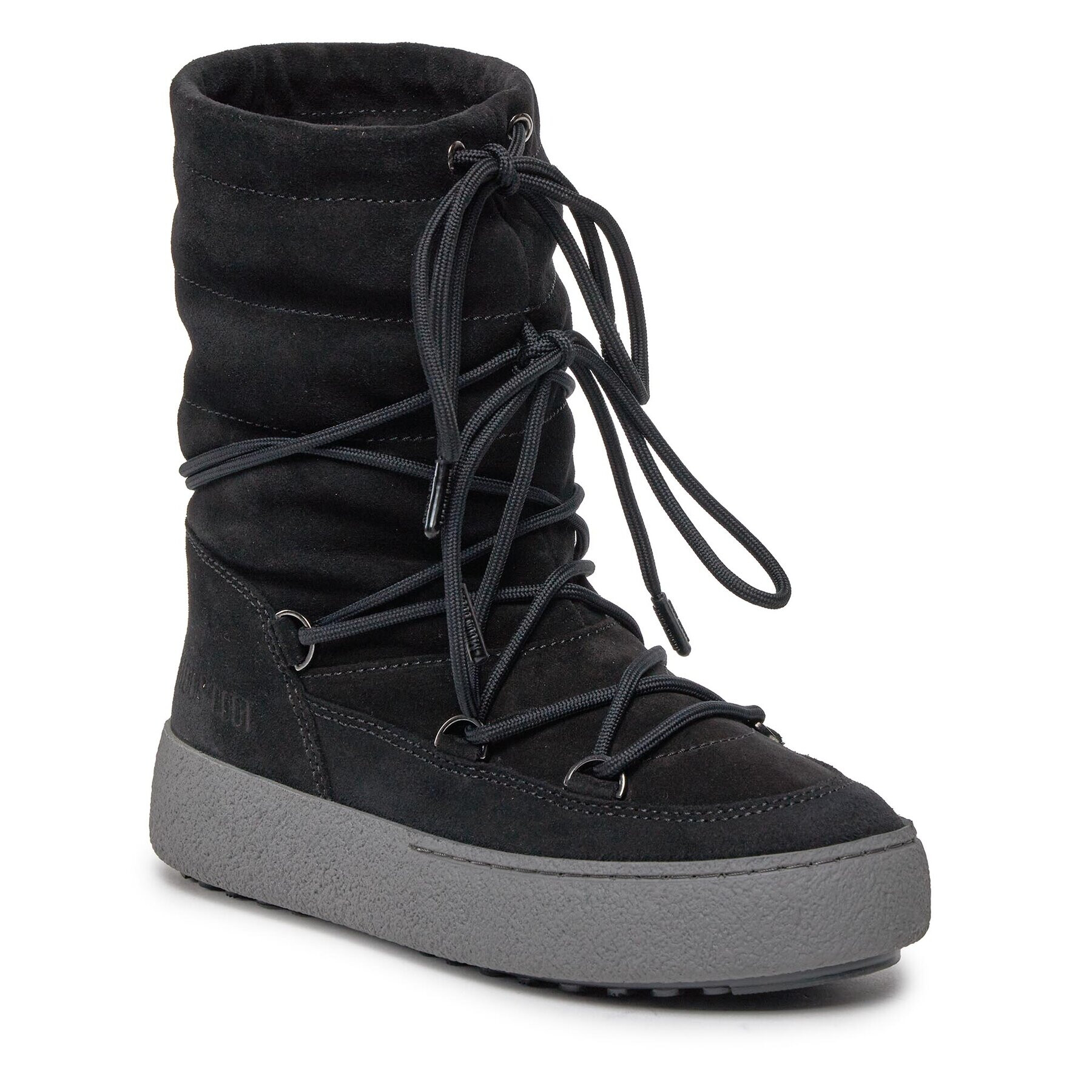 Moon Boot Апрески Ltrack Suede 24501100003 Черен - Pepit.bg