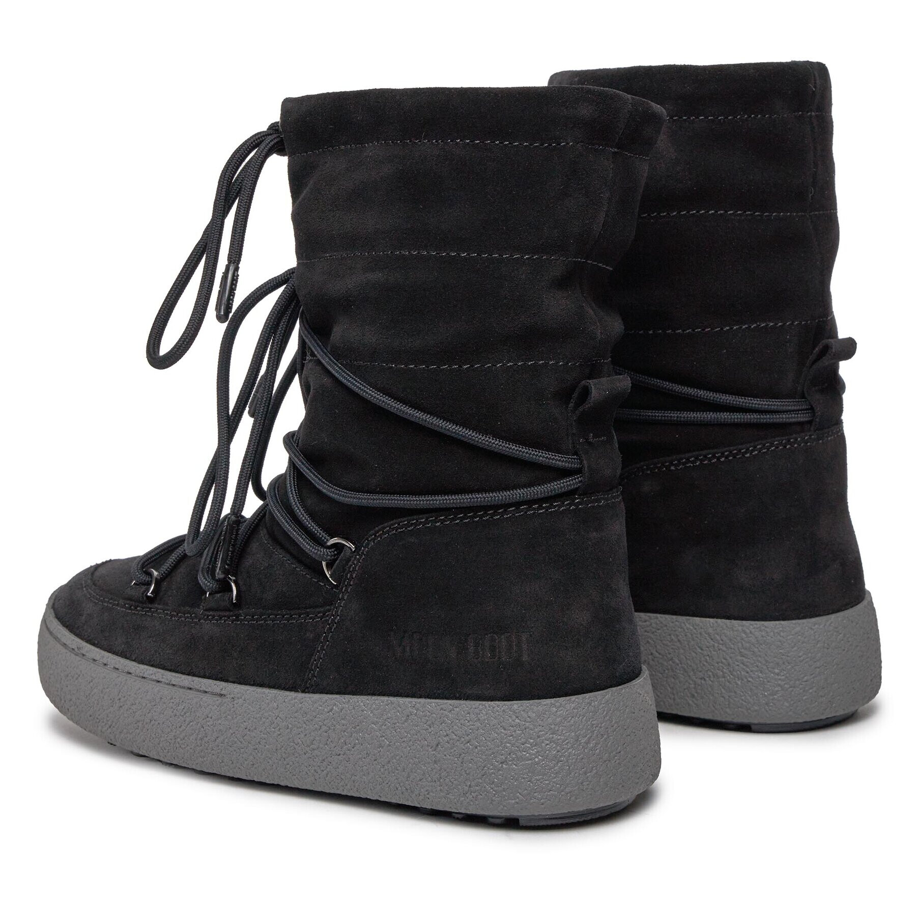 Moon Boot Апрески Ltrack Suede 24501100003 Черен - Pepit.bg