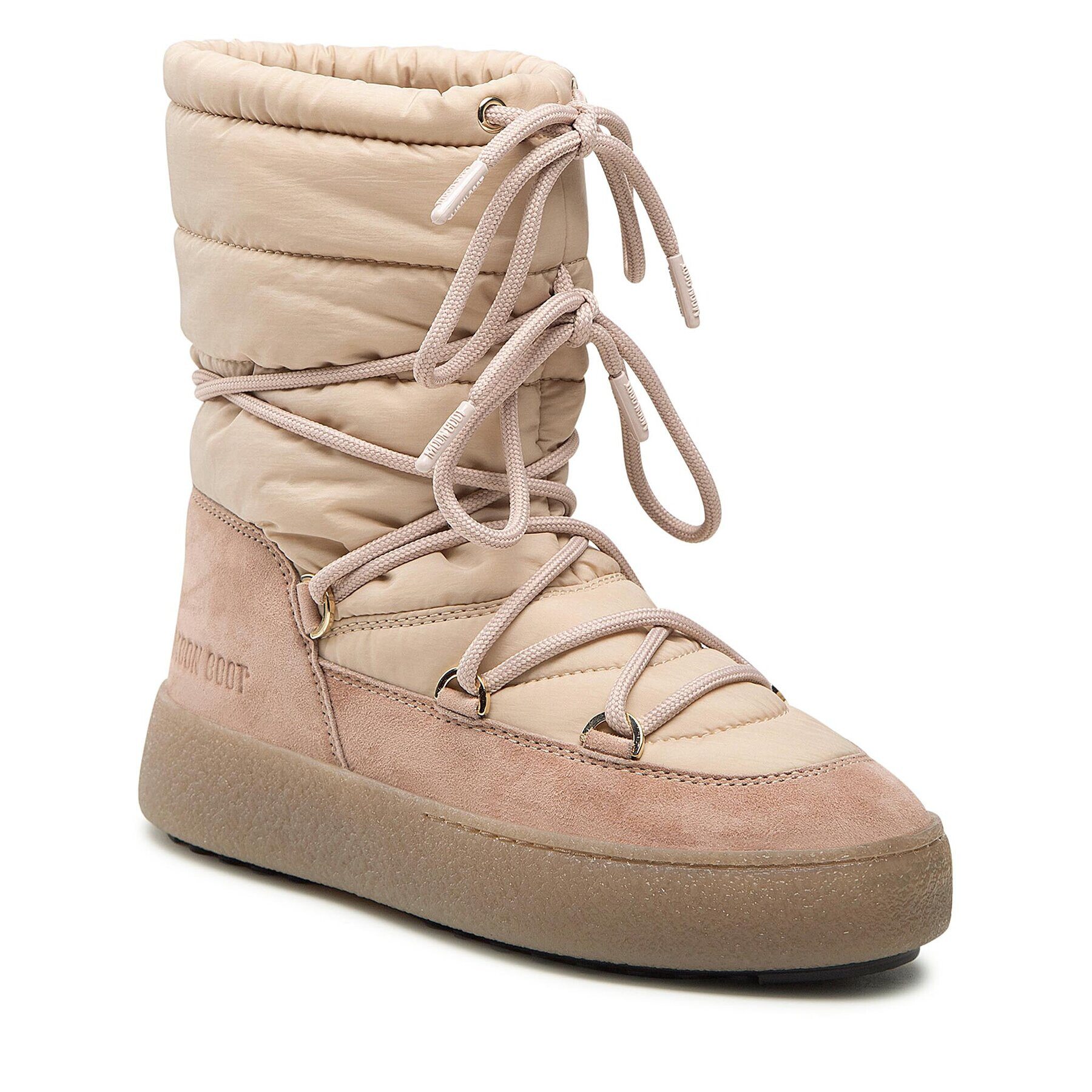 Moon Boot Апрески Ltrack Suede Nylon 24500200001 Бежов - Pepit.bg