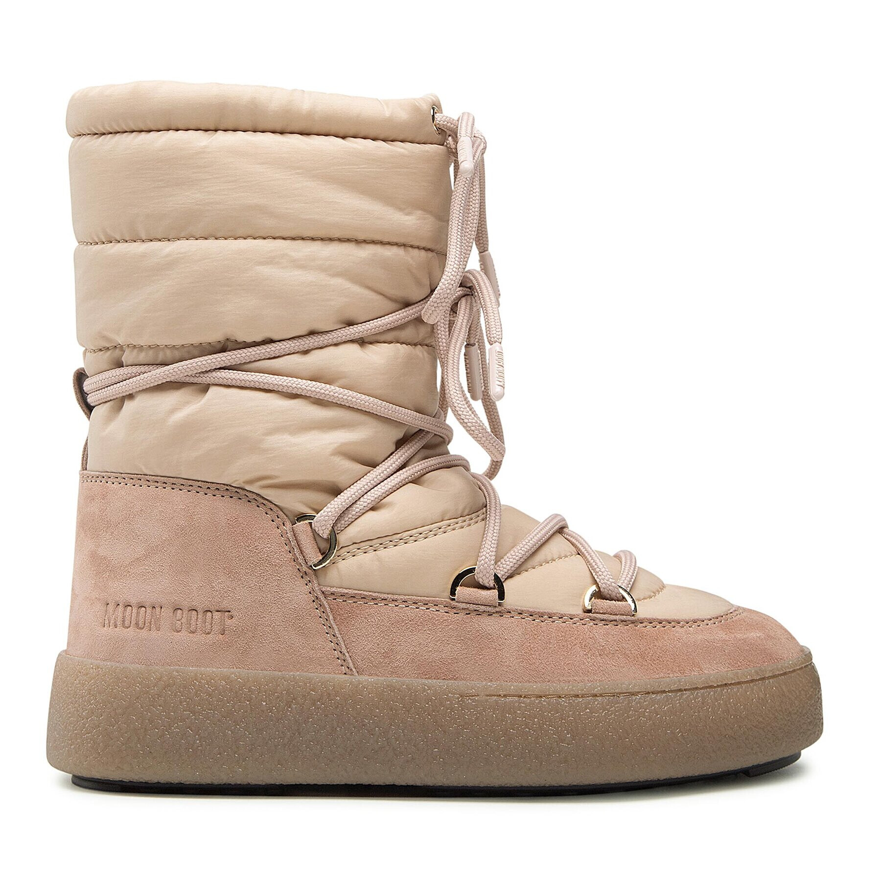 Moon Boot Апрески Ltrack Suede Nylon 24500200001 Бежов - Pepit.bg