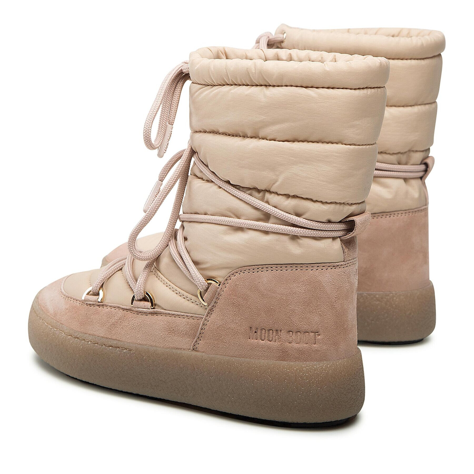 Moon Boot Апрески Ltrack Suede Nylon 24500200001 Бежов - Pepit.bg