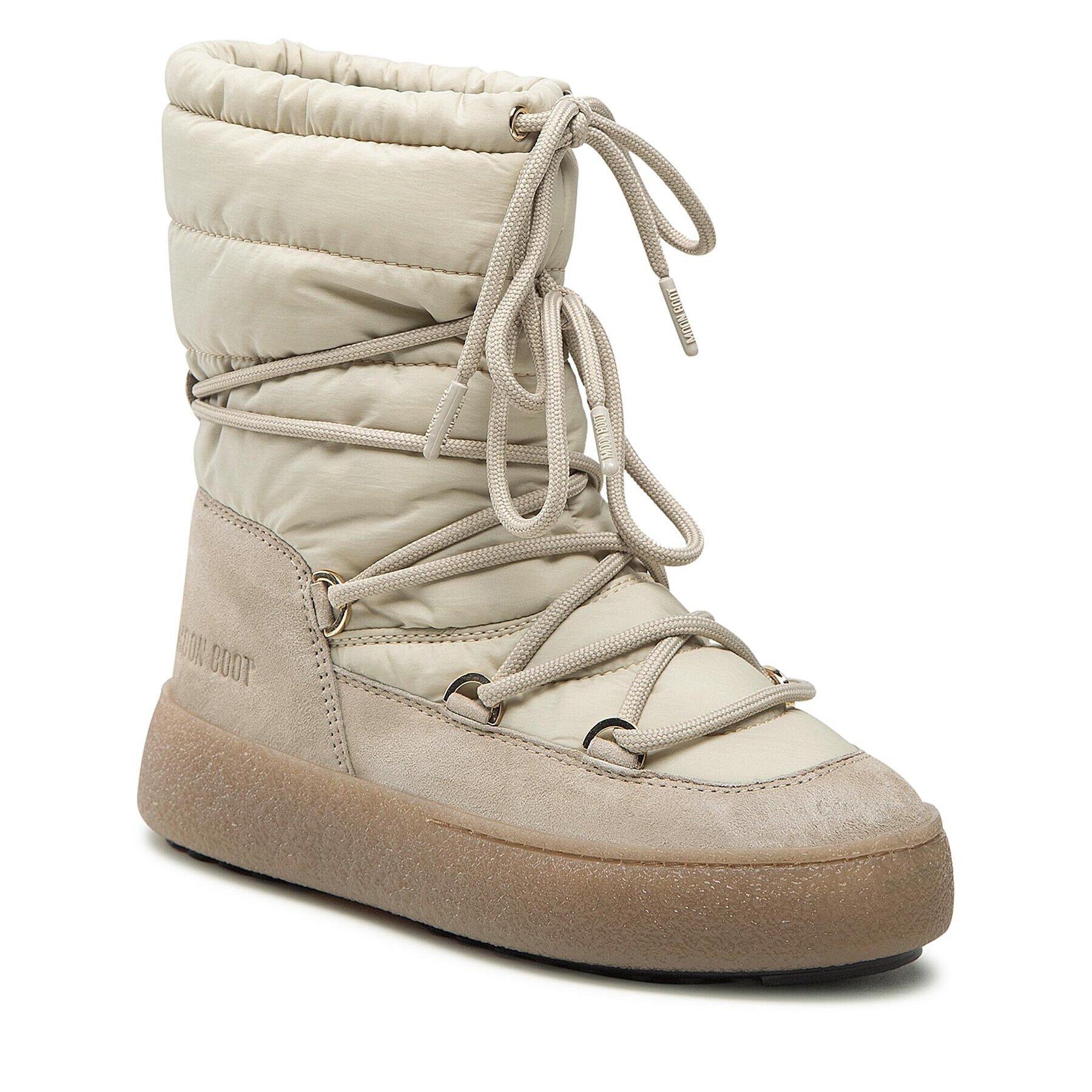 Moon Boot Апрески Ltrack Suede Nylon 24500200002 Бежов - Pepit.bg