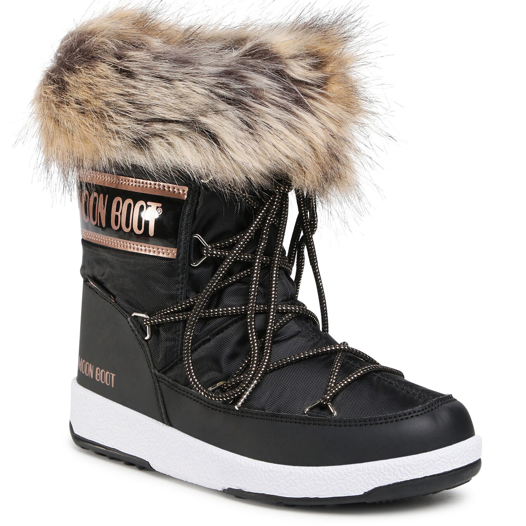 Moon Boot Апрески Mb Jr Girl Monaco Low Wp 34052400002 D Черен - Pepit.bg