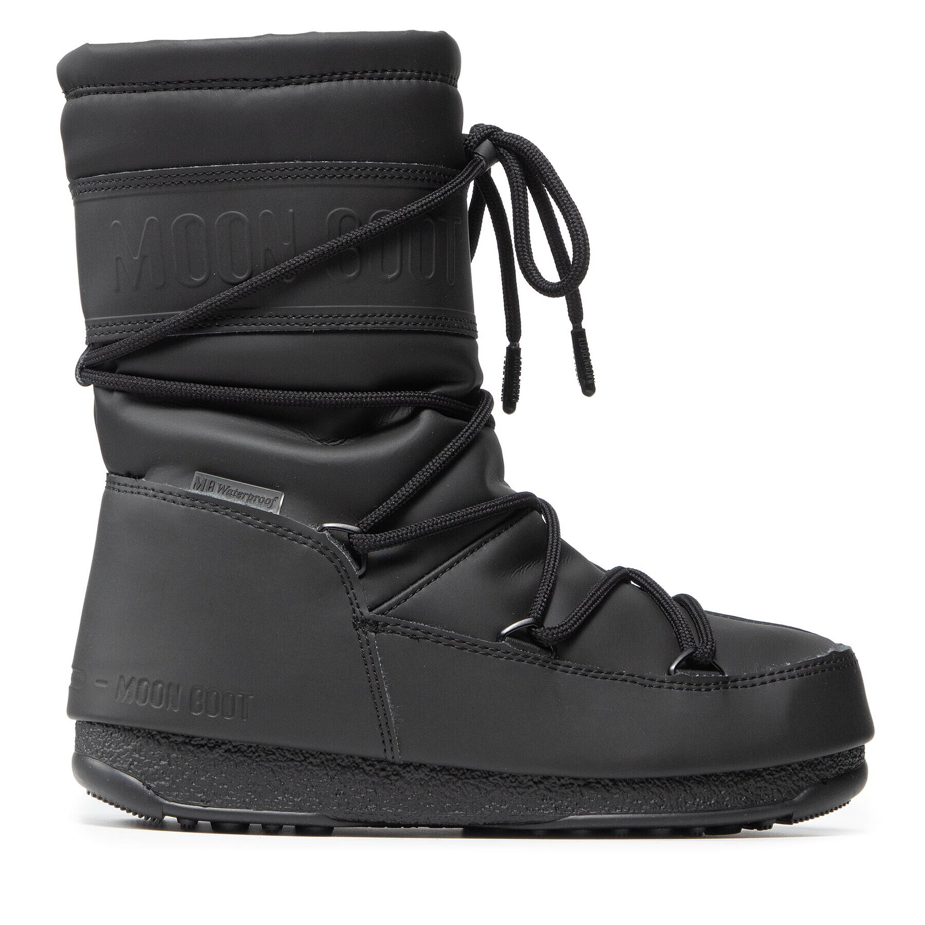 Moon Boot Апрески Mid Rubber Wp 24010300 Черен - Pepit.bg