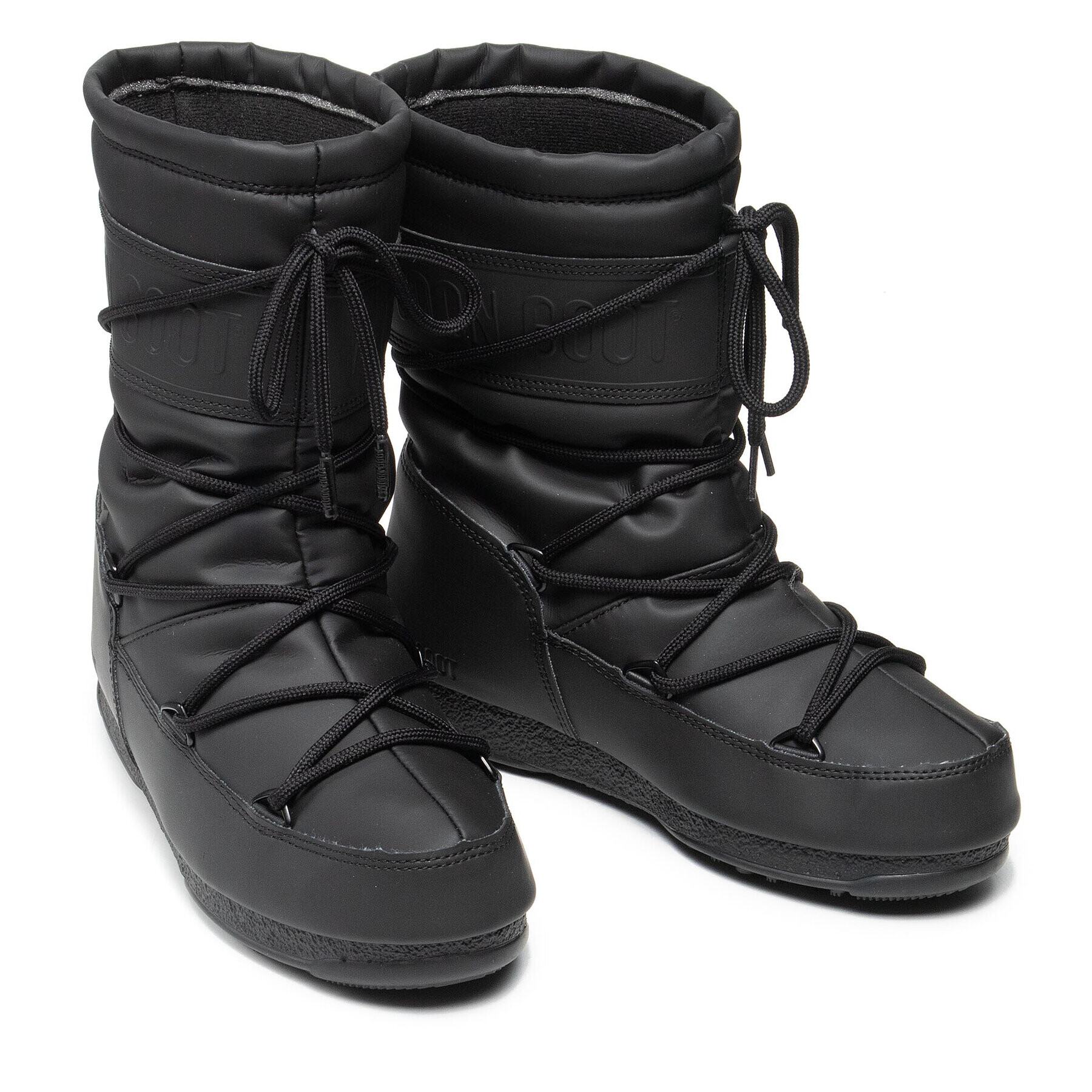 Moon Boot Апрески Mid Rubber Wp 24010300 Черен - Pepit.bg