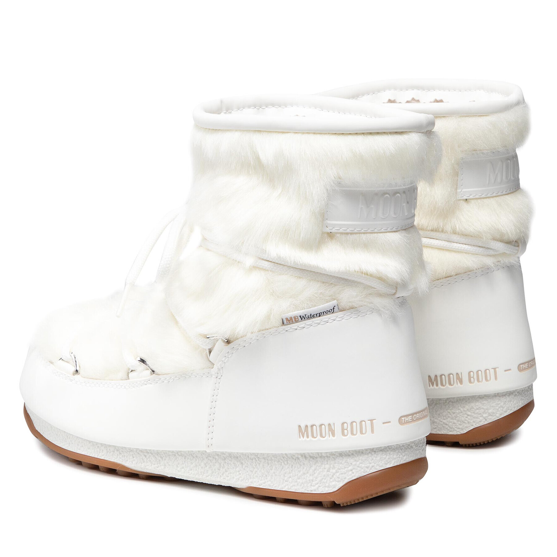 Moon Boot Апрески Monaco Low Fur Wp 2 24009700003 Бял - Pepit.bg