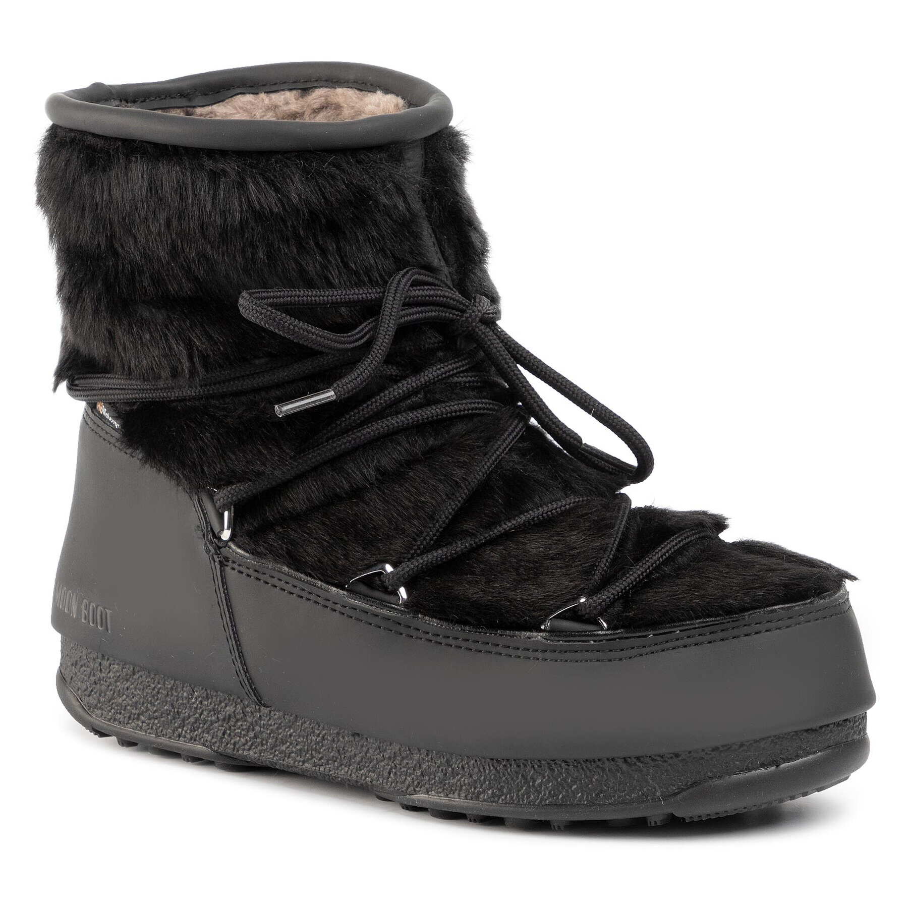 Moon Boot Апрески Monaco Low Fur Wp 2 240097001 Черен - Pepit.bg