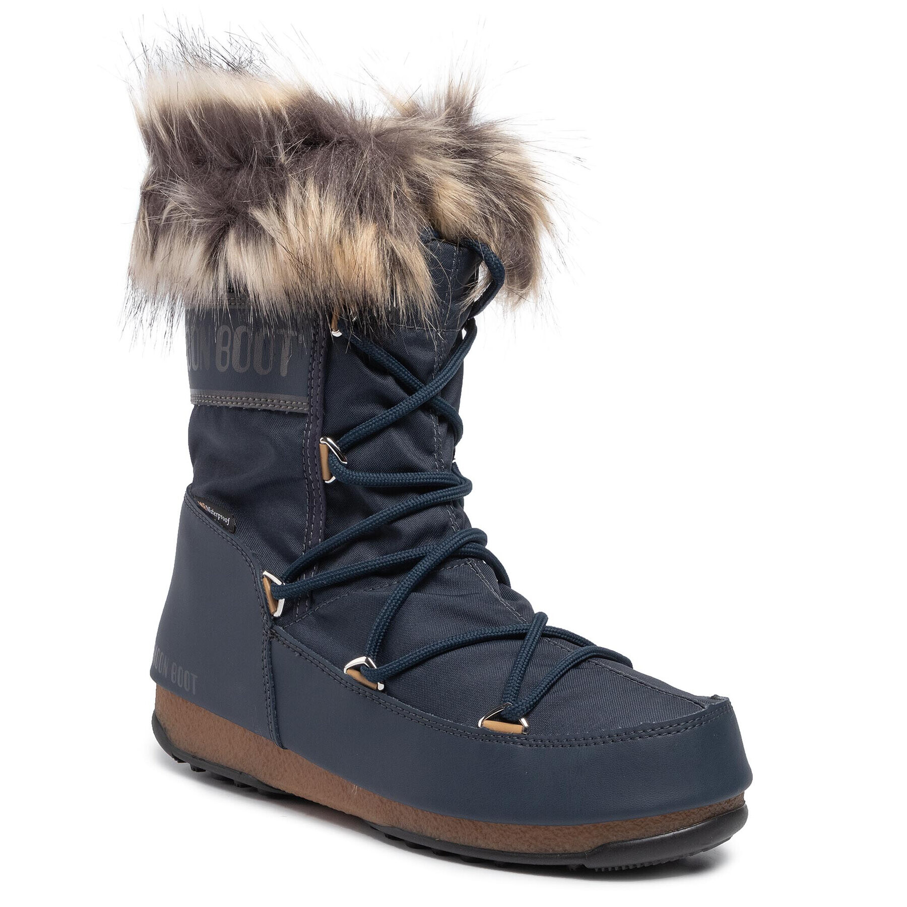 Moon Boot Апрески Monaco Low Wp 2 24008800 Тъмносин - Pepit.bg