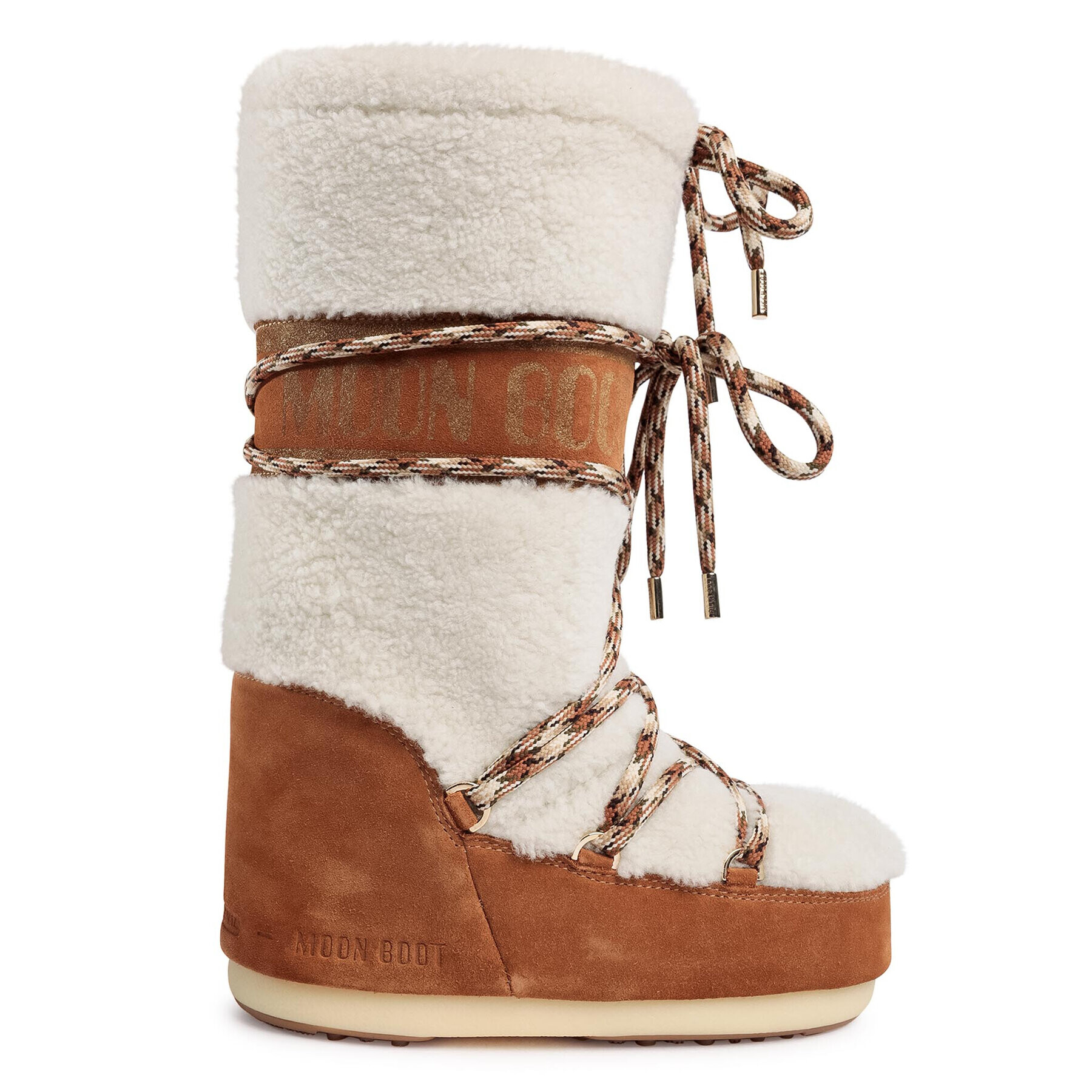 Moon Boot Апрески Shearling 14026100001 Бял - Pepit.bg