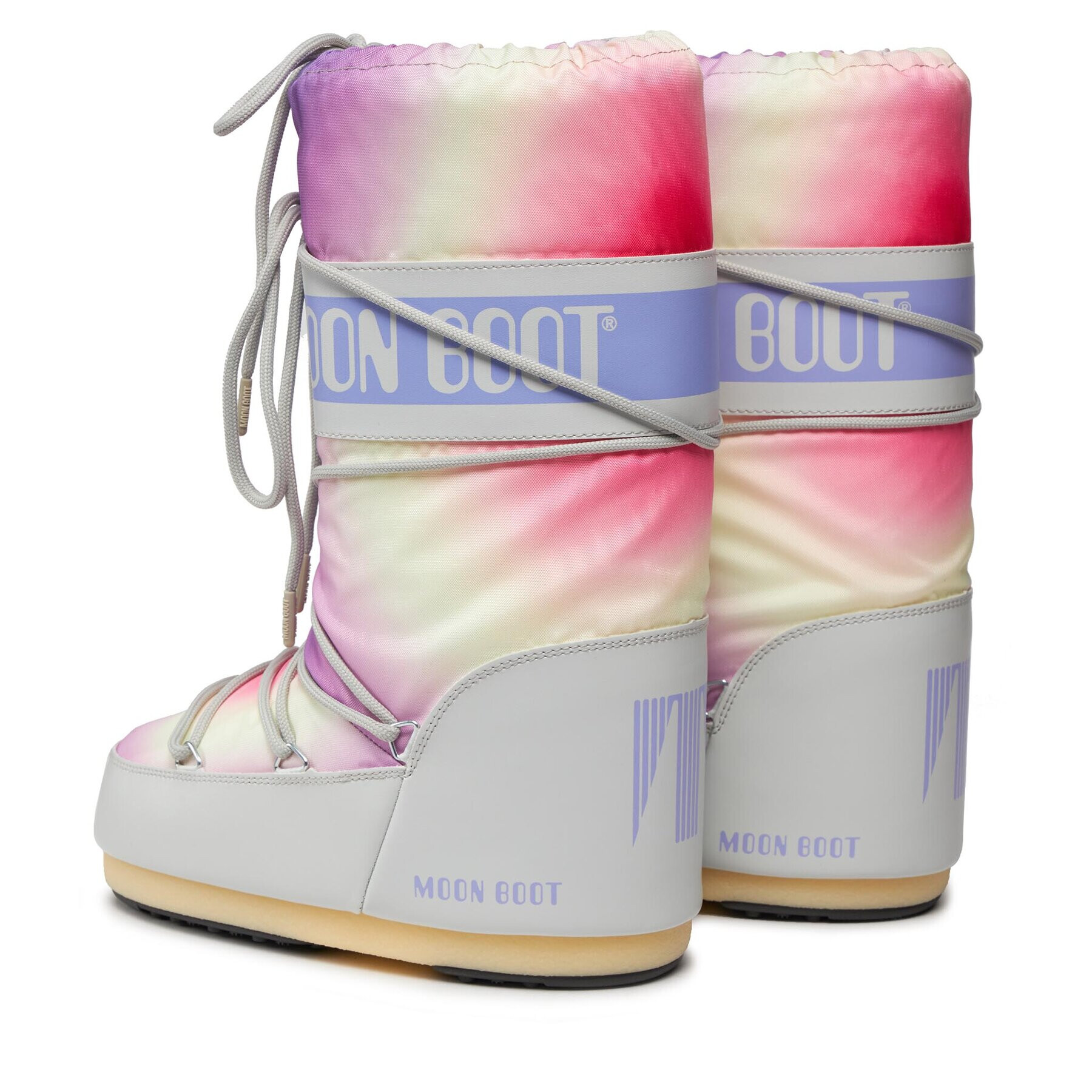 Moon Boot Апрески Tie Dye 14028400002 S Сив - Pepit.bg