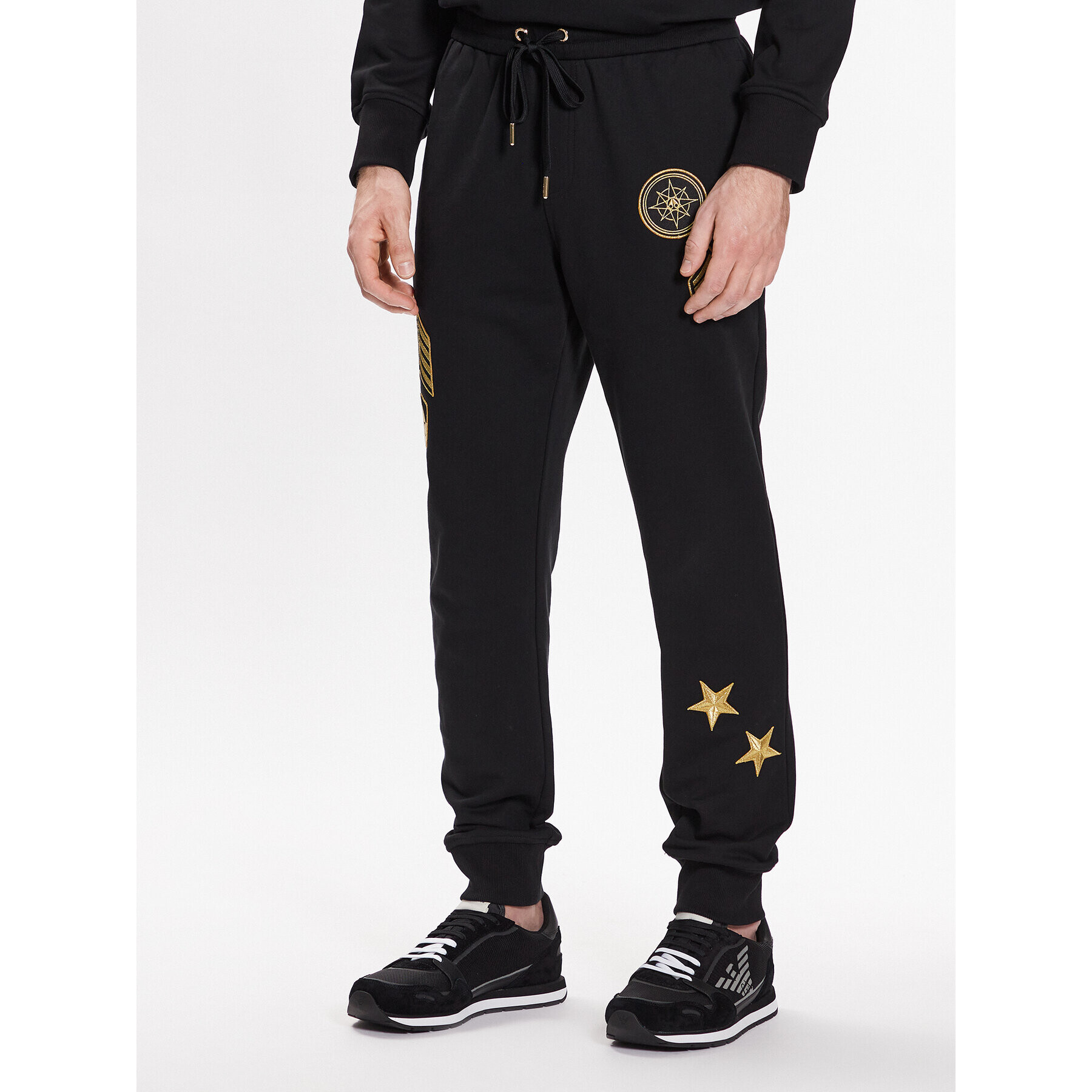 Moose Knuckles Долнище анцуг Montrose M32MR767H Черен Regular Fit - Pepit.bg