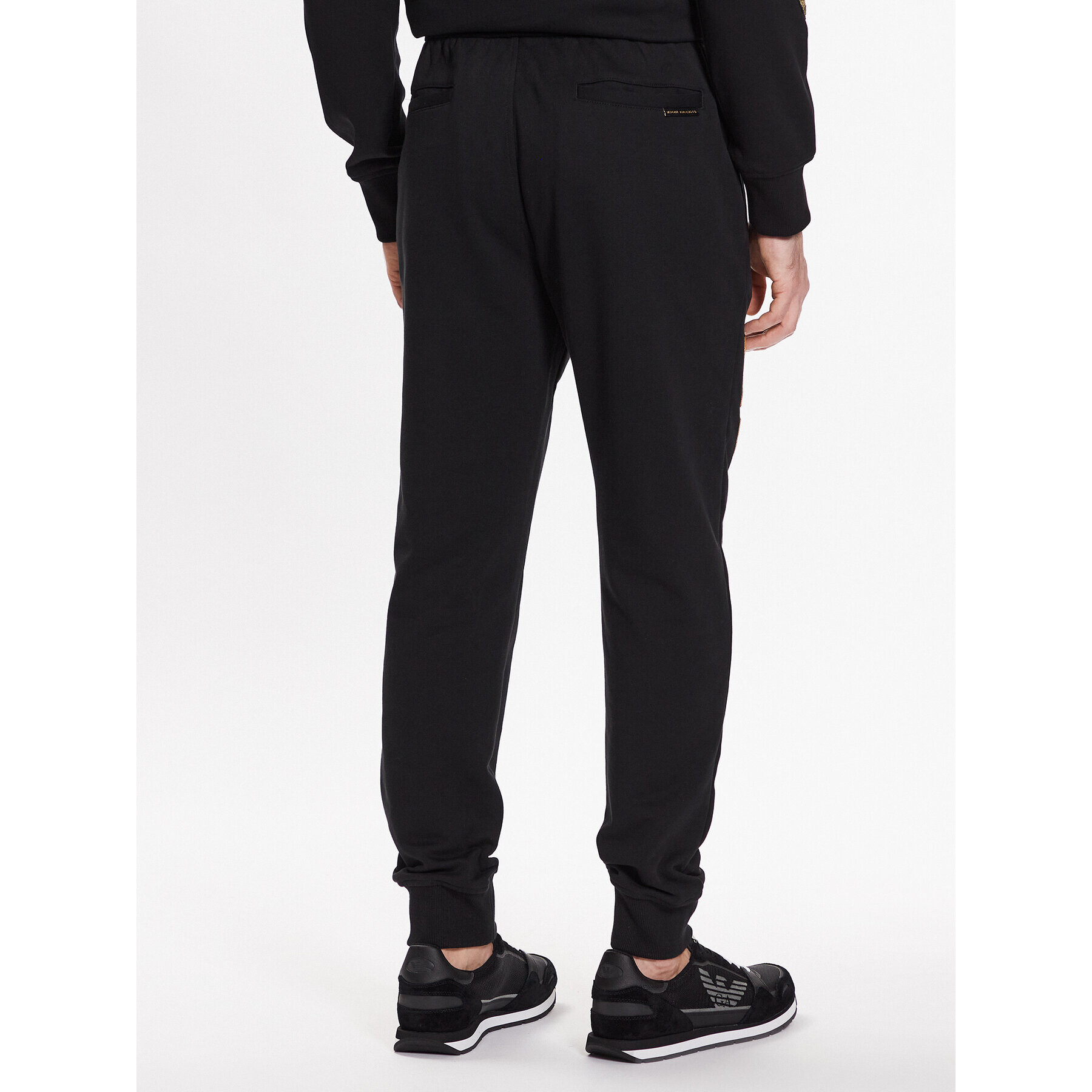 Moose Knuckles Долнище анцуг Montrose M32MR767H Черен Regular Fit - Pepit.bg
