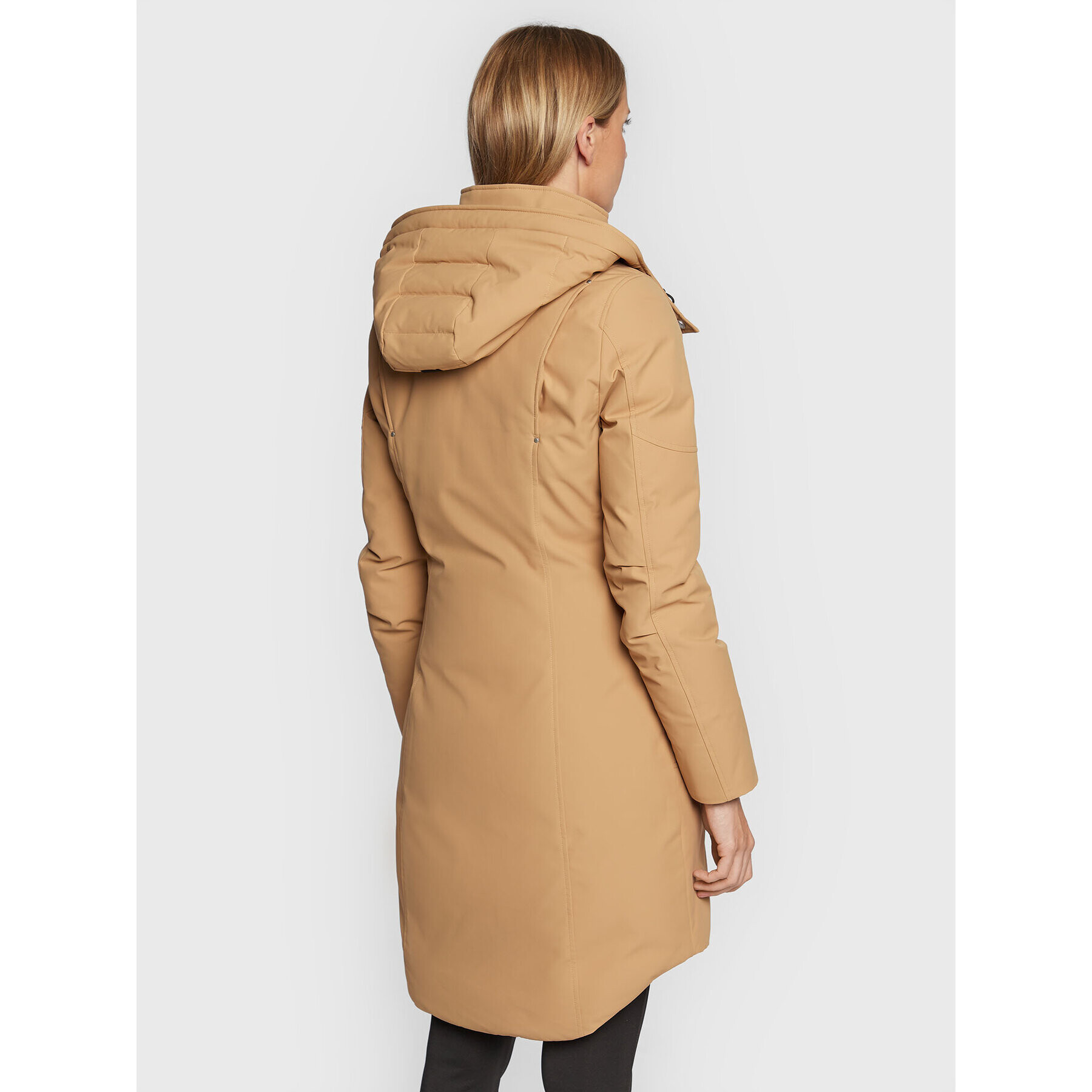 Moose Knuckles Парка Cloud Parka M32LP223 Бежов Slim Fit - Pepit.bg