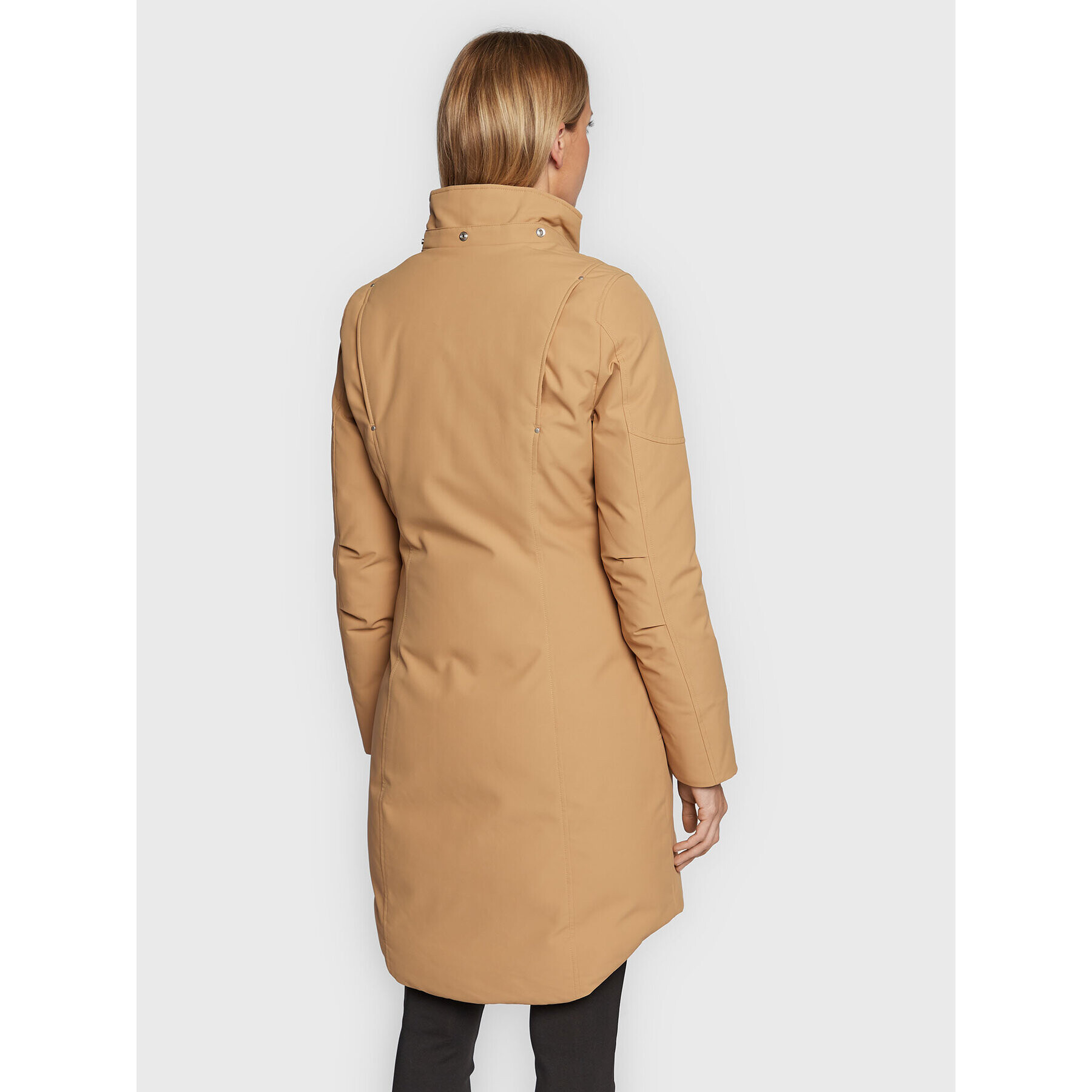 Moose Knuckles Парка Cloud Parka M32LP223 Бежов Slim Fit - Pepit.bg