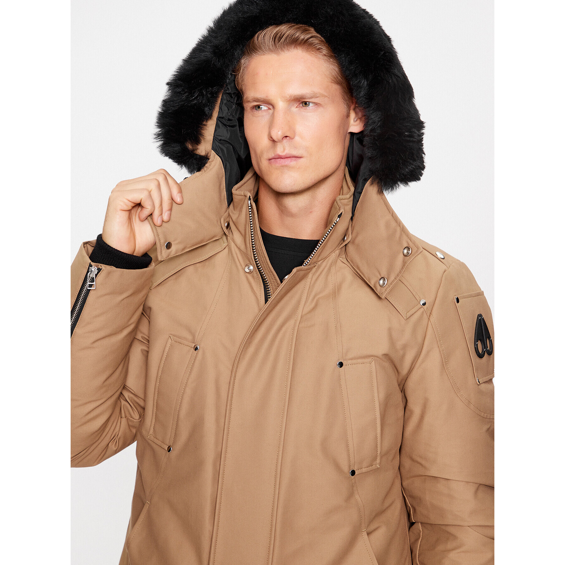 Moose Knuckles Парка Original Stirling M32MP261S Кафяв Regular Fit - Pepit.bg