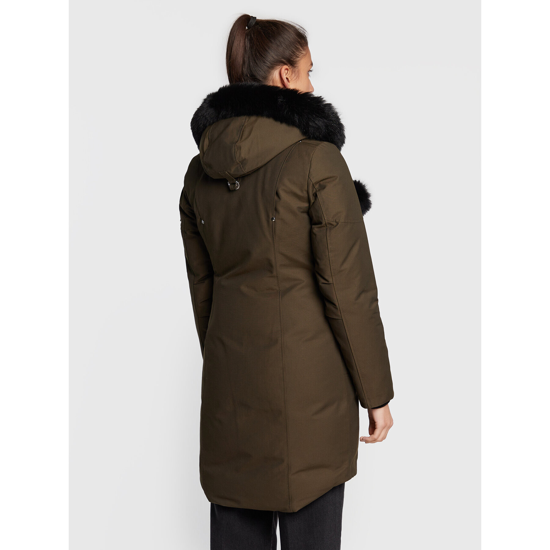 Moose Knuckles Парка Original Stirling MK2003LP Зелен Regular Fit - Pepit.bg