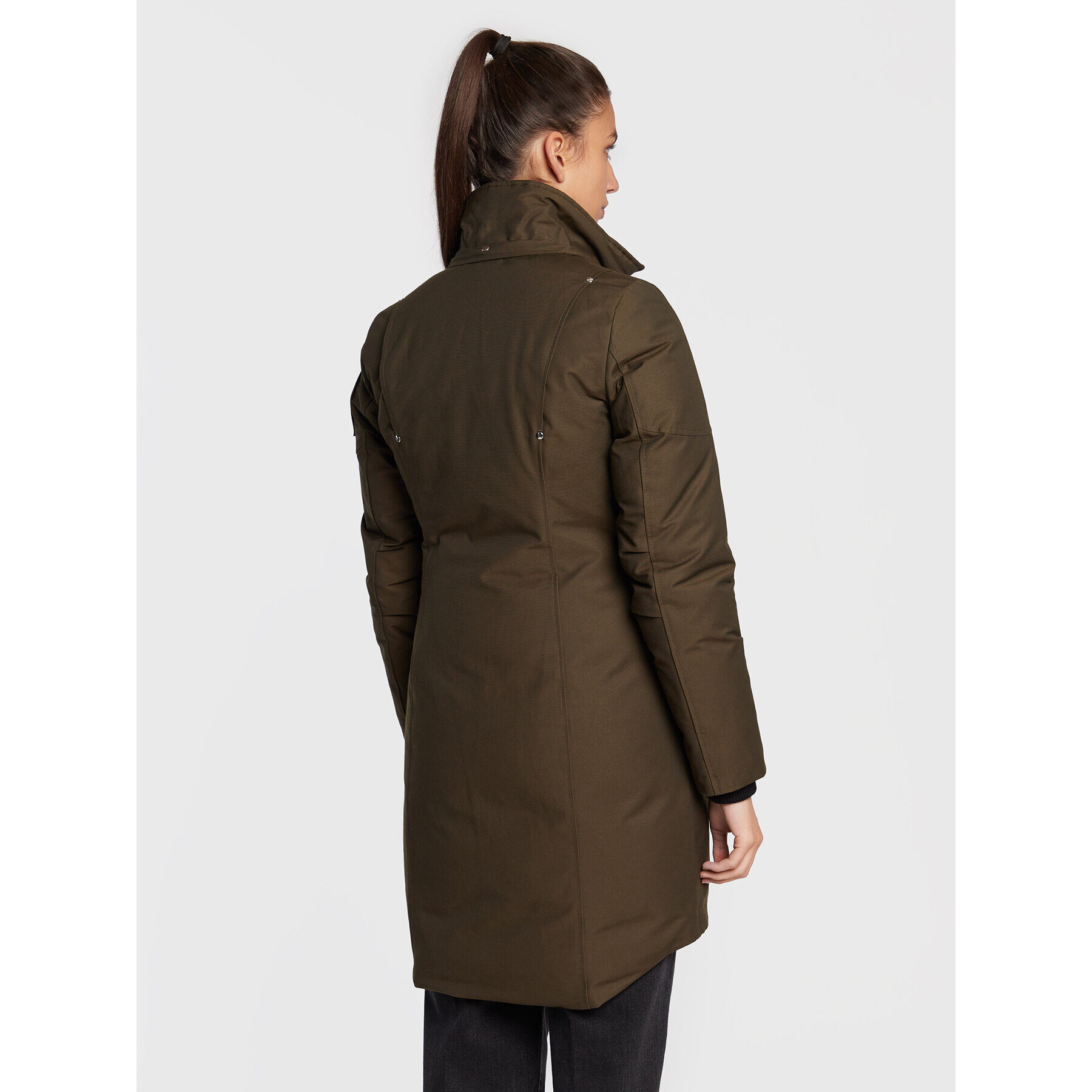 Moose Knuckles Парка Original Stirling MK2003LP Зелен Regular Fit - Pepit.bg