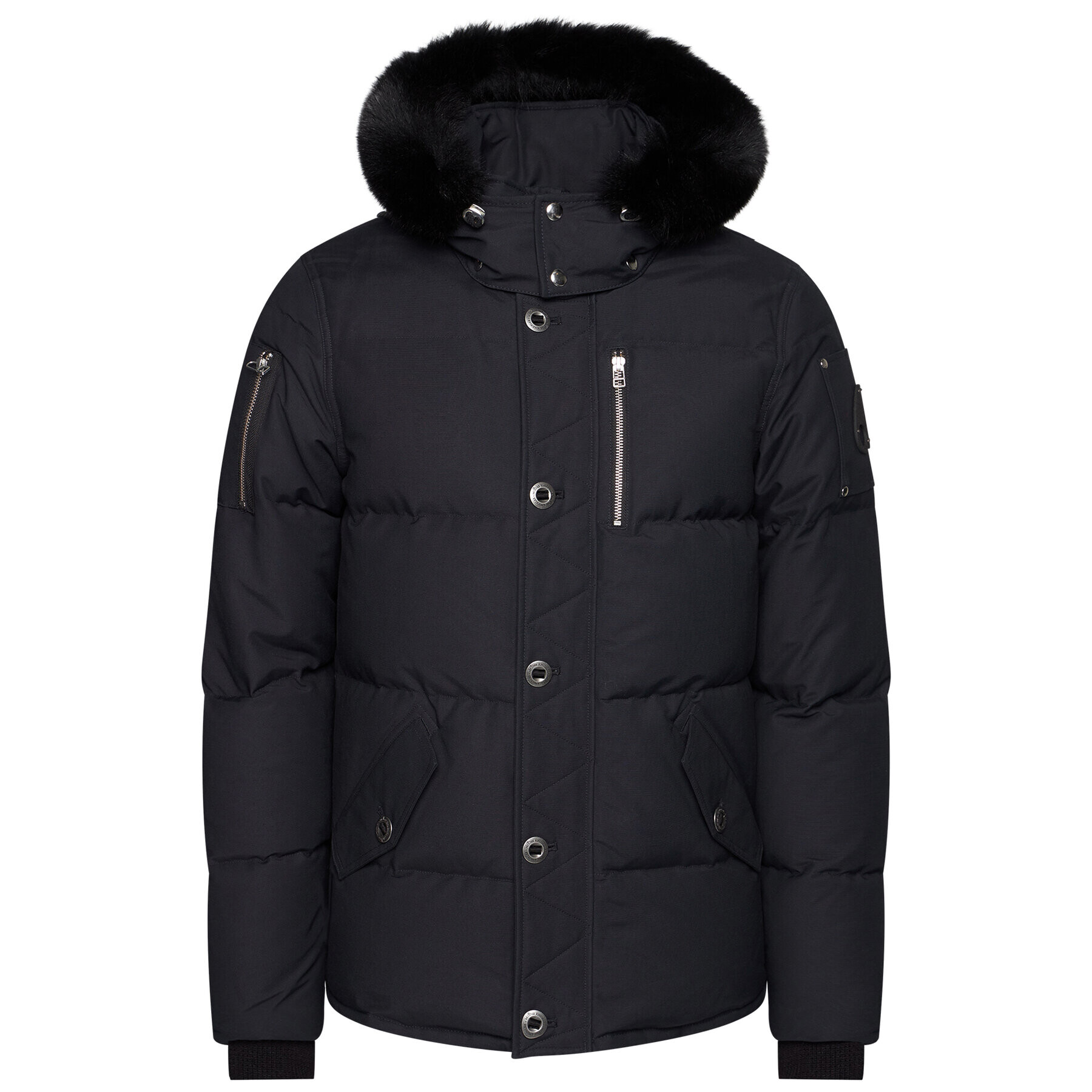 Moose Knuckles Пухено яке 3Q Jacket MK2228M3Q Тъмносин Regular Fit - Pepit.bg