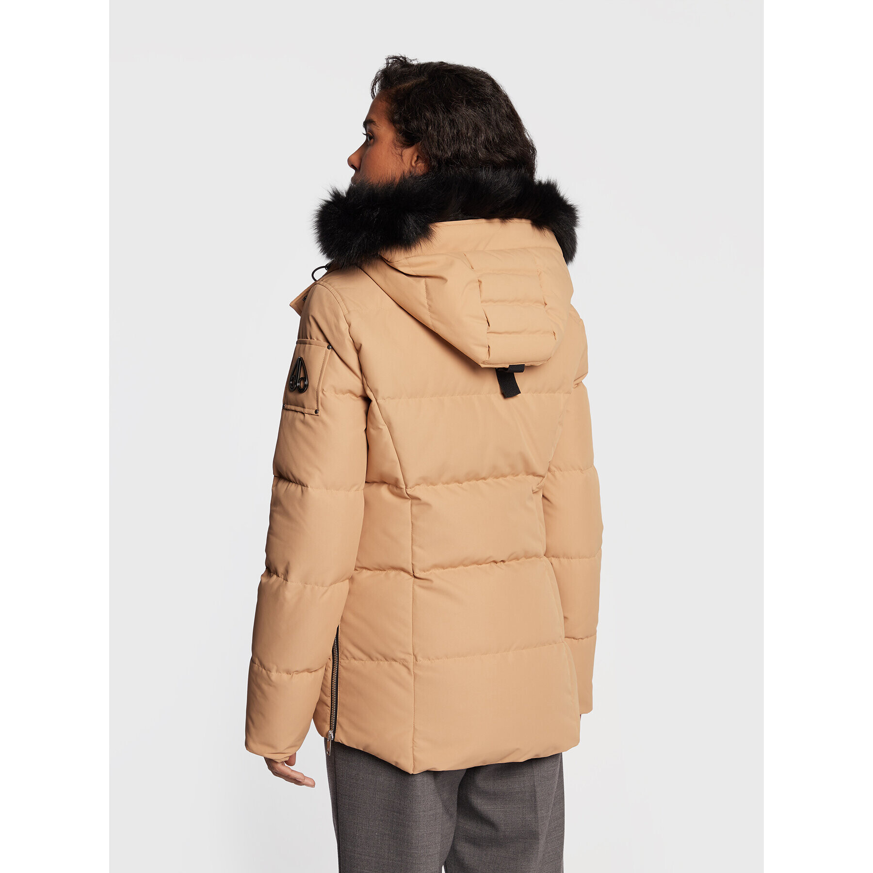 Moose Knuckles Пухено яке M32LJ179 Бежов Regular Fit - Pepit.bg