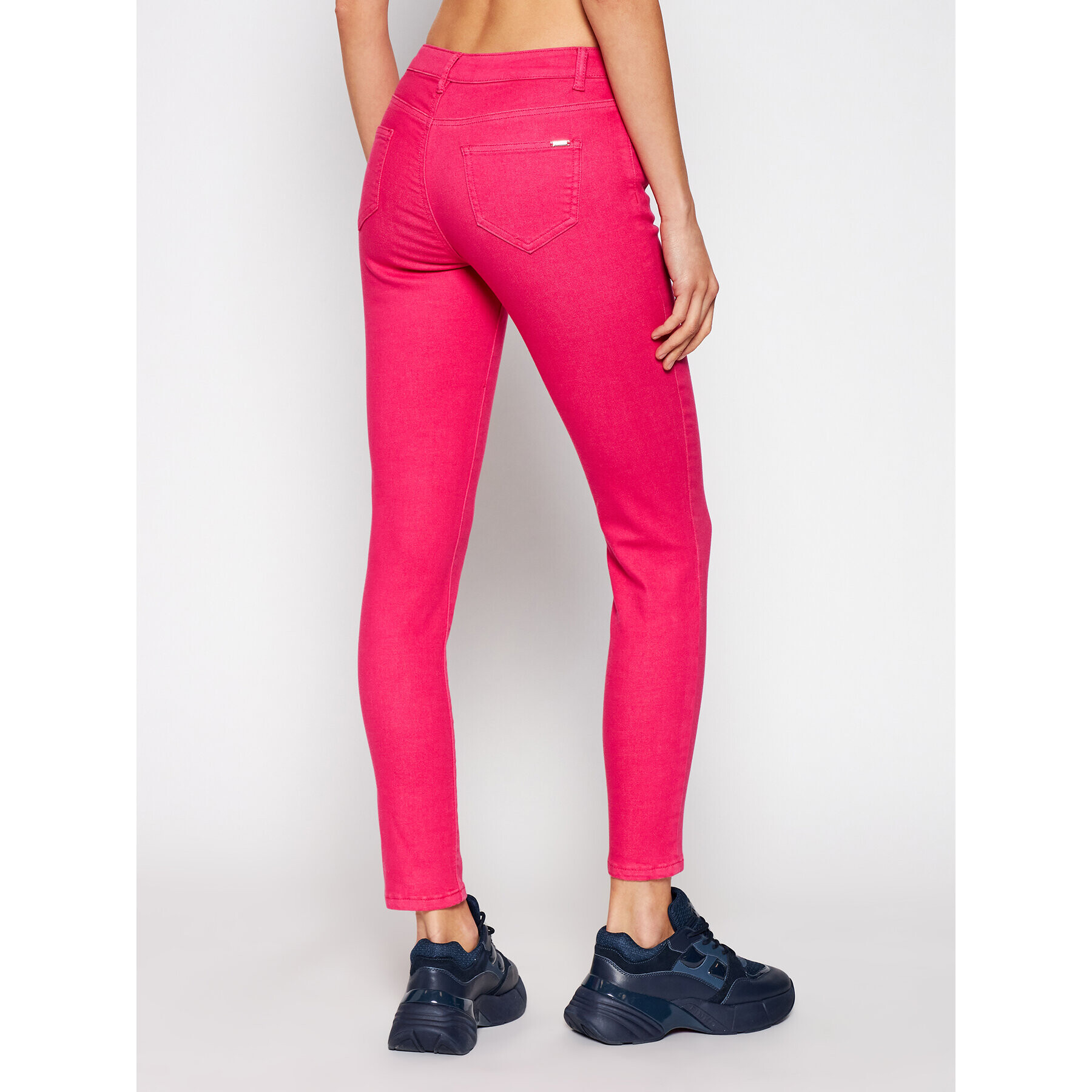 Morgan Дънки 211-PETRA1 Розов Skinny Fit - Pepit.bg